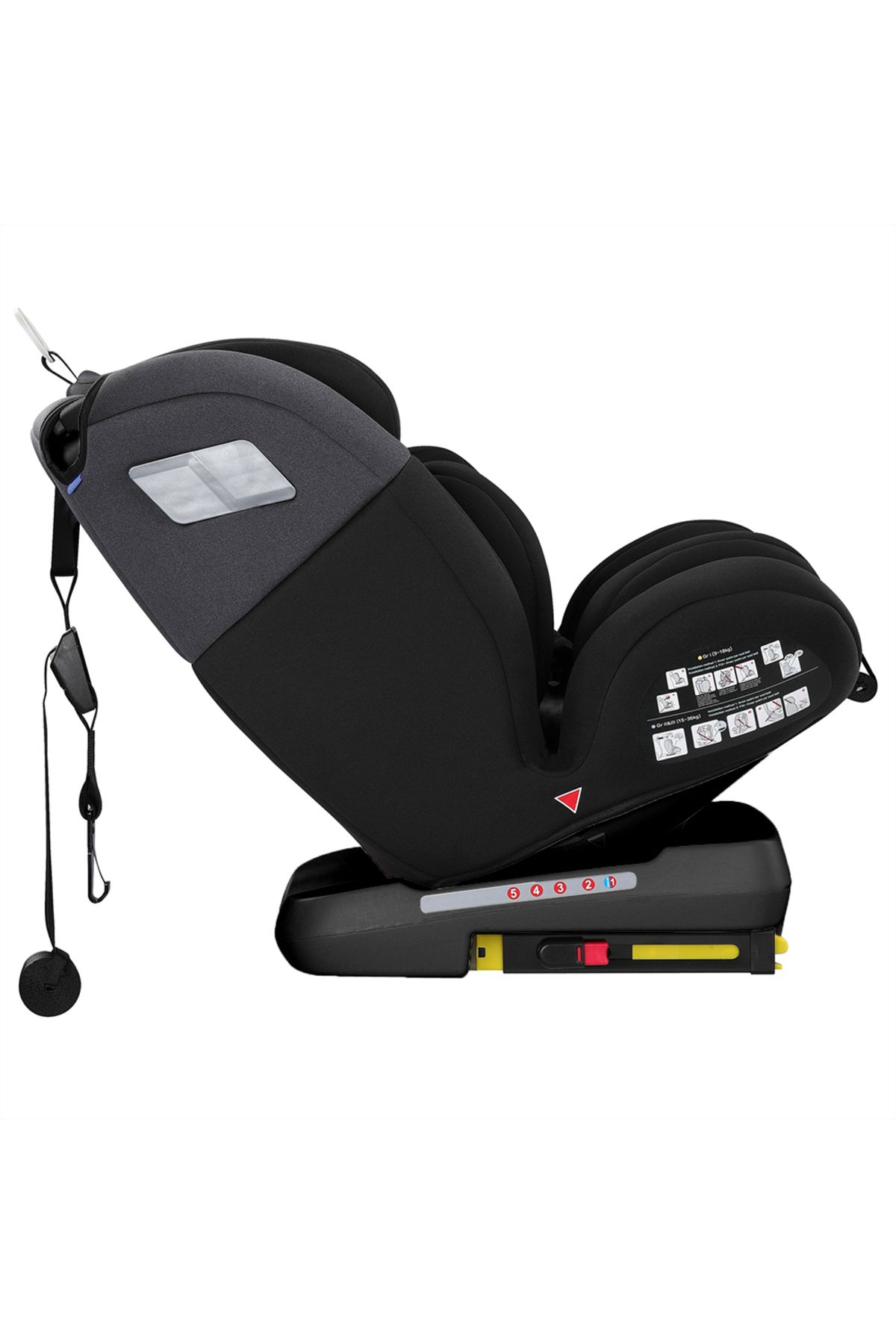 TEKNUM-Teknum Evolve 360° Car Seat 0 - 12yrs Black with Isofix 6