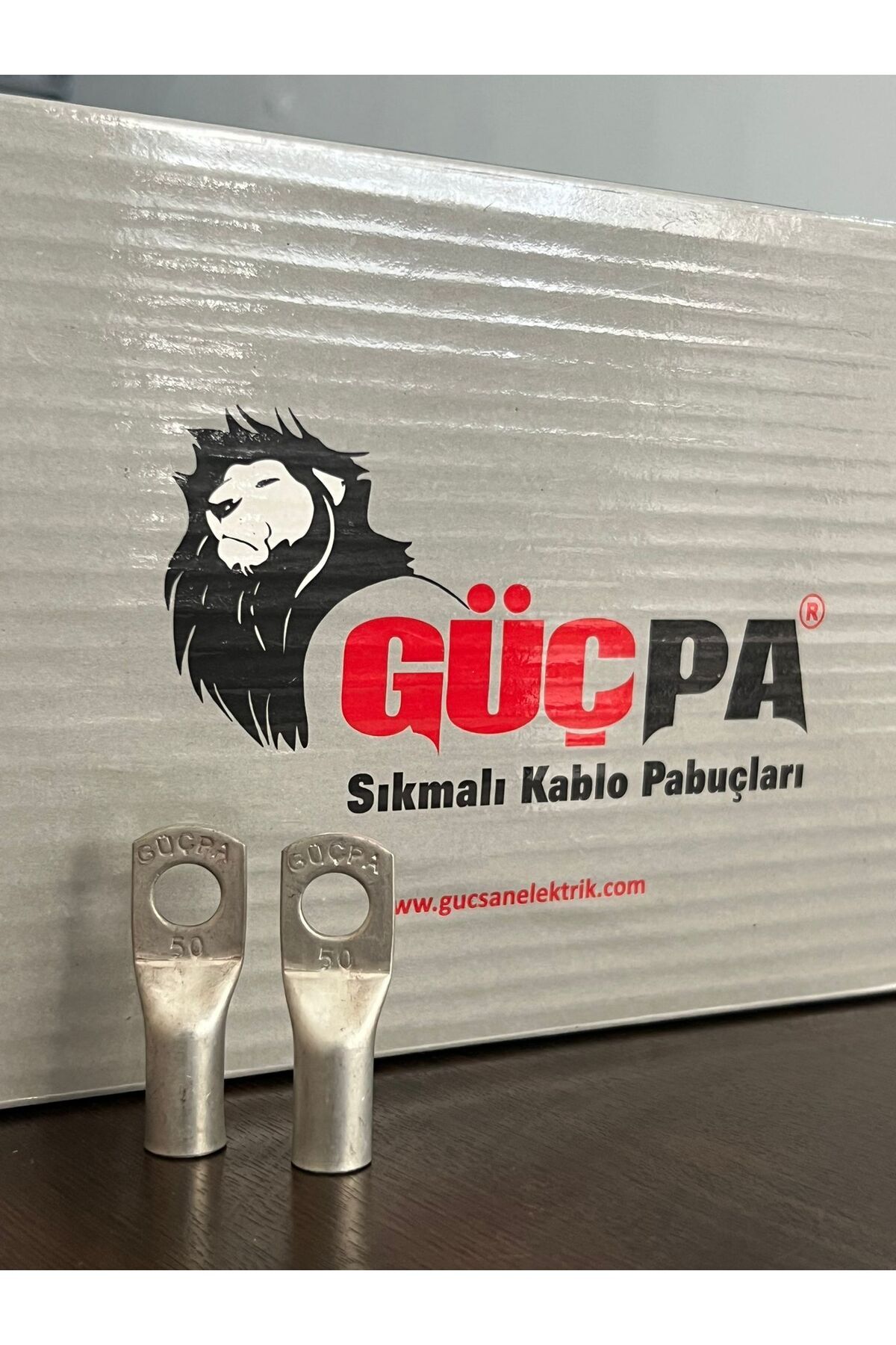 GÜÇSAN ELEKTRİK 50 MM SIKMALI KABLO PABUCU BAKIR