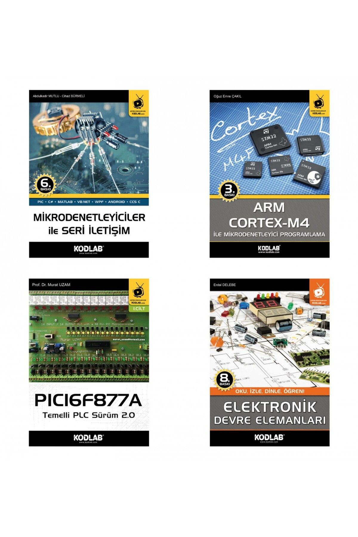 Kodlab Yayın Dağıtım ELEKTRONİK VE GÖMÜLÜ SİSTEMLER USTALIK SETİ  hemenbugun