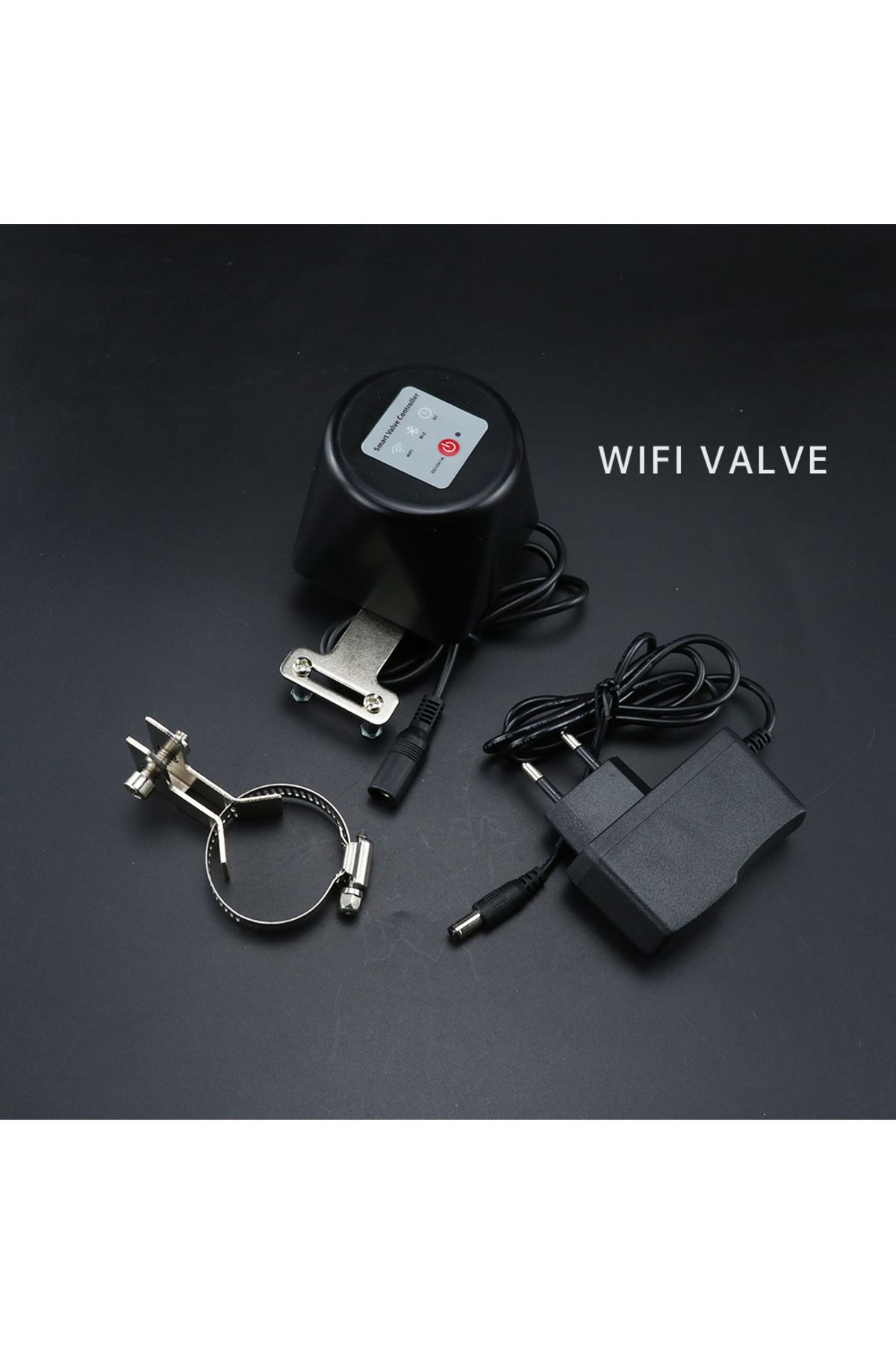 HOENYZY-Wifi Valve Black Tuya Zigbee Smart Gas Valve Wifi Garden Water Shut Off Timer Irrigation Controller 6
