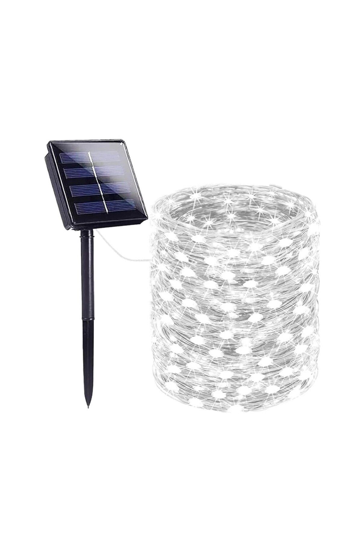 Choice-30m 300LED White-1PACK Solar String Lights Outdoor Waterproof Solar Fairy Lights 8 Modes Solar Chris 1