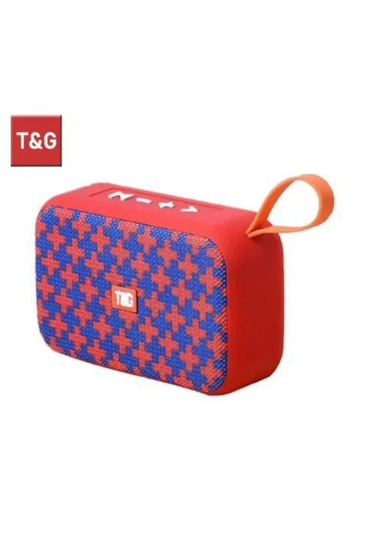 T&G-Red Blue Speaker TG506 Portable Mini Wireless Soundbar Bluetooth 5.0 Outdoor Indoor HIFI Loudspeaker 1