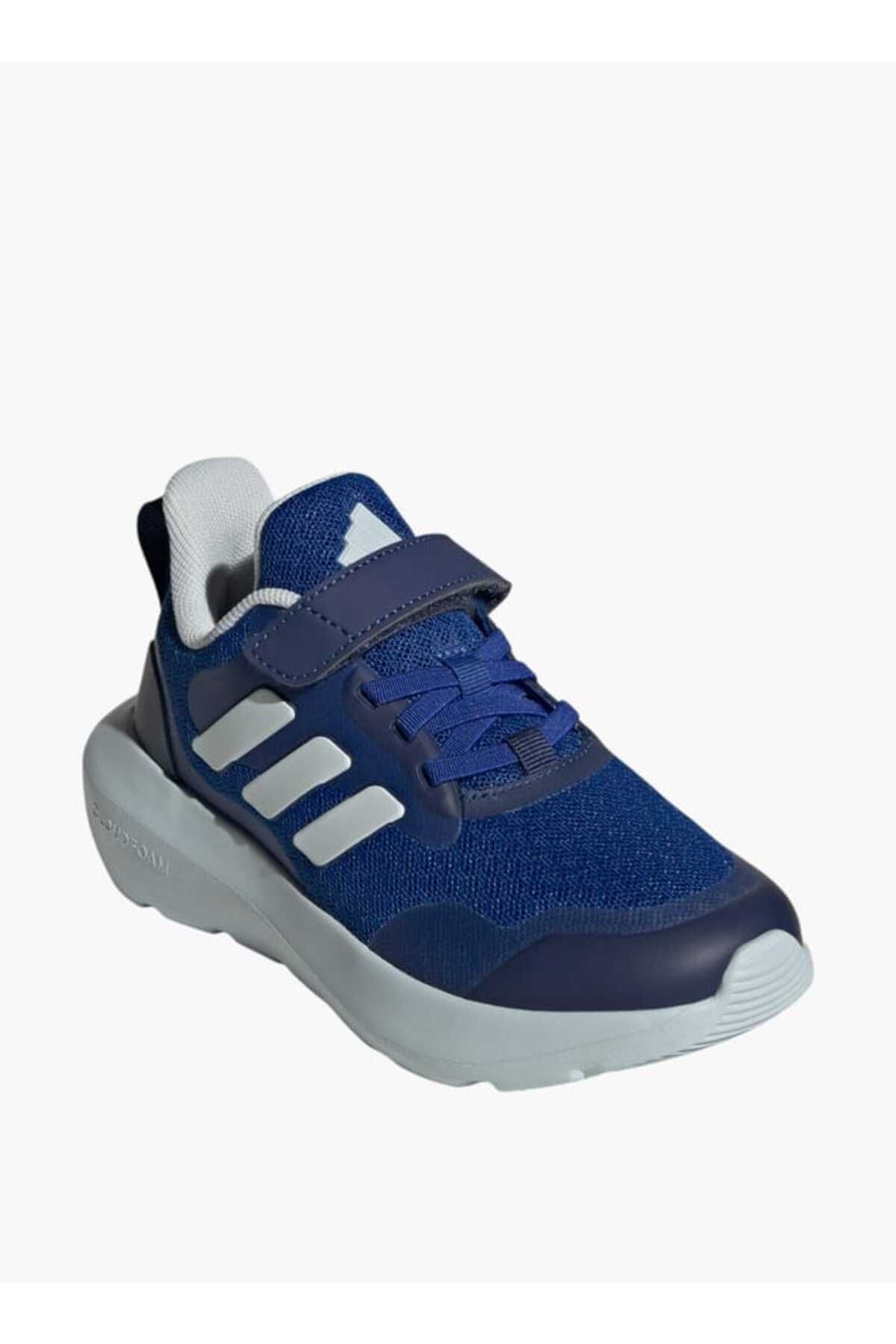 adidas-Boys' Panelled Sports Shoes with Hook and Loop Closure -FortaRun 3 0 EL C 1