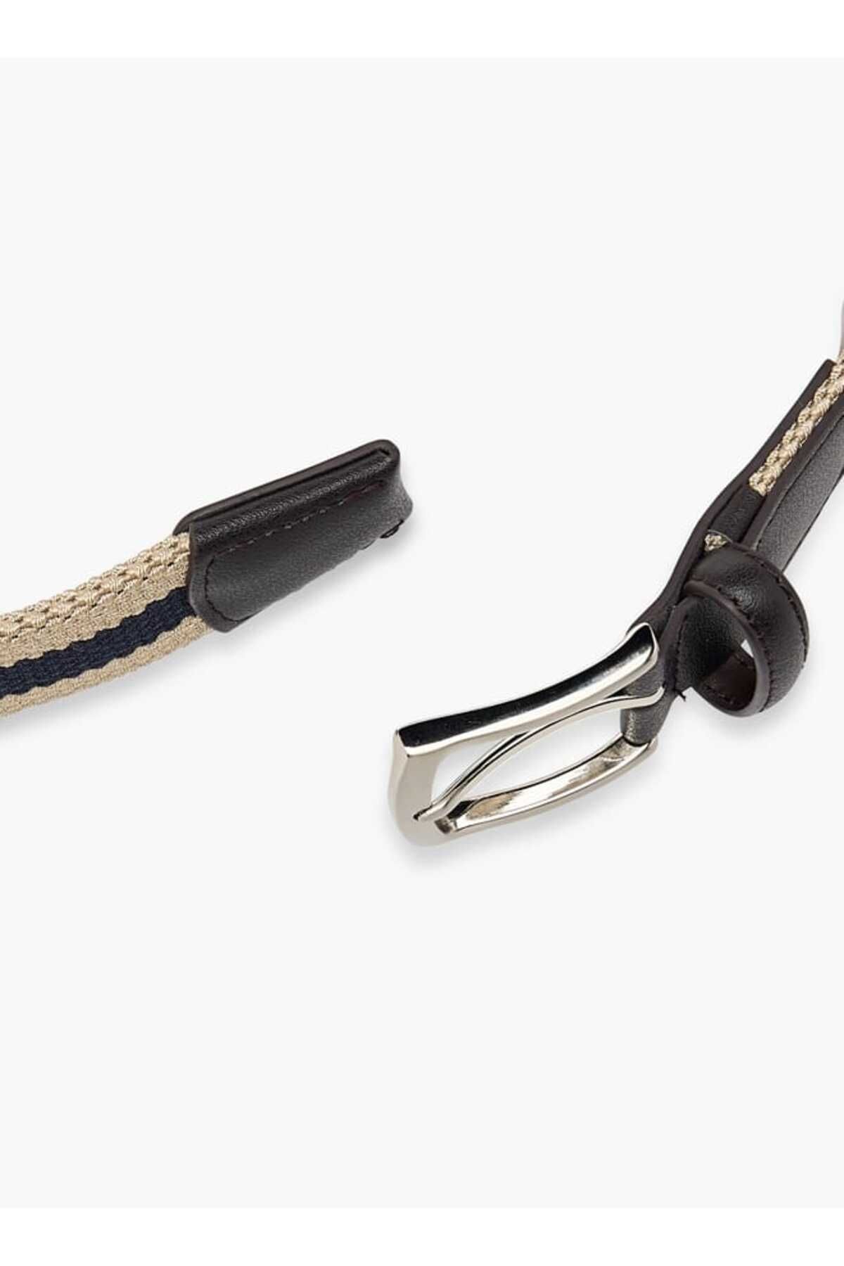 LBL by Shoexpress-LBL by Shoexpress Textured Belt with Pin Buckle Closure 5
