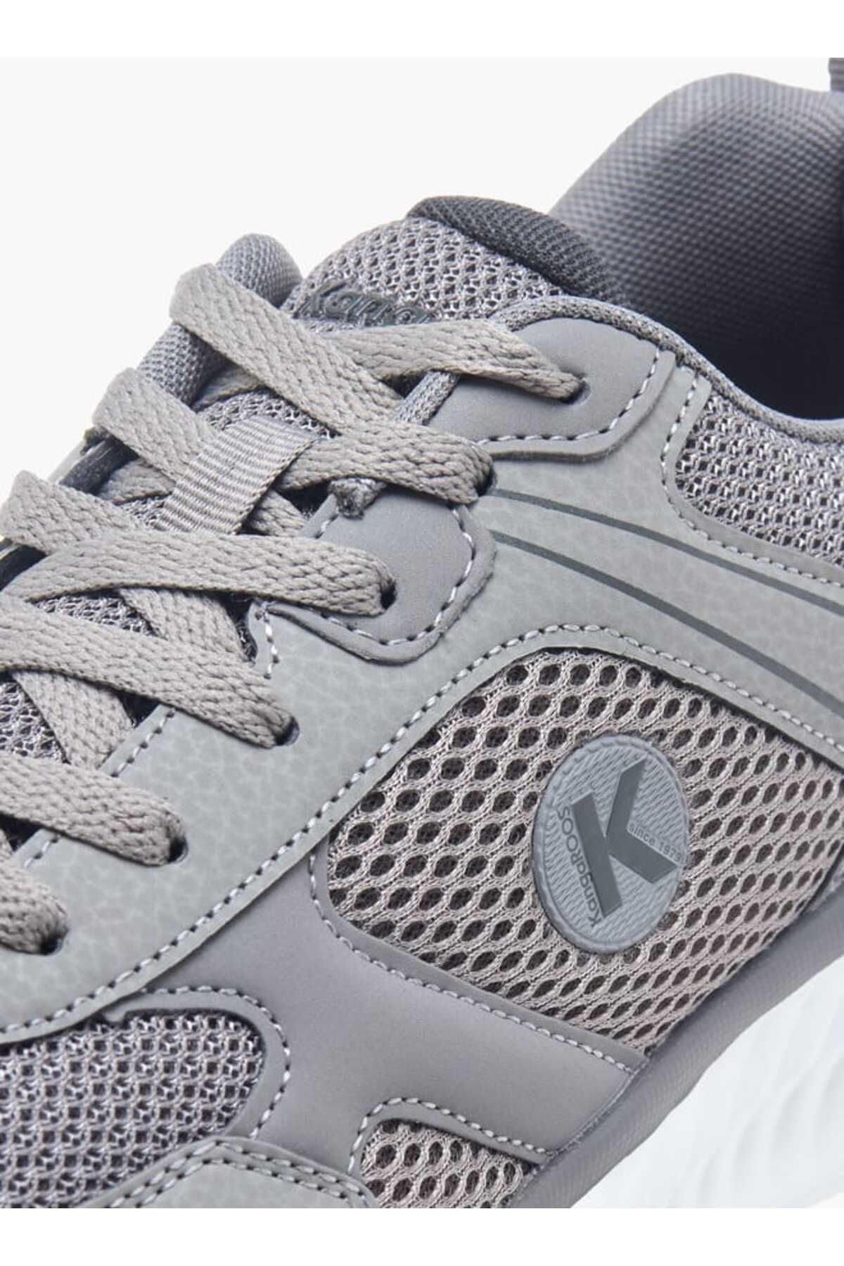 Kangaroos-KangaROOS Men's Logo Detail Sports Shoes with Lace-Up Closure 4