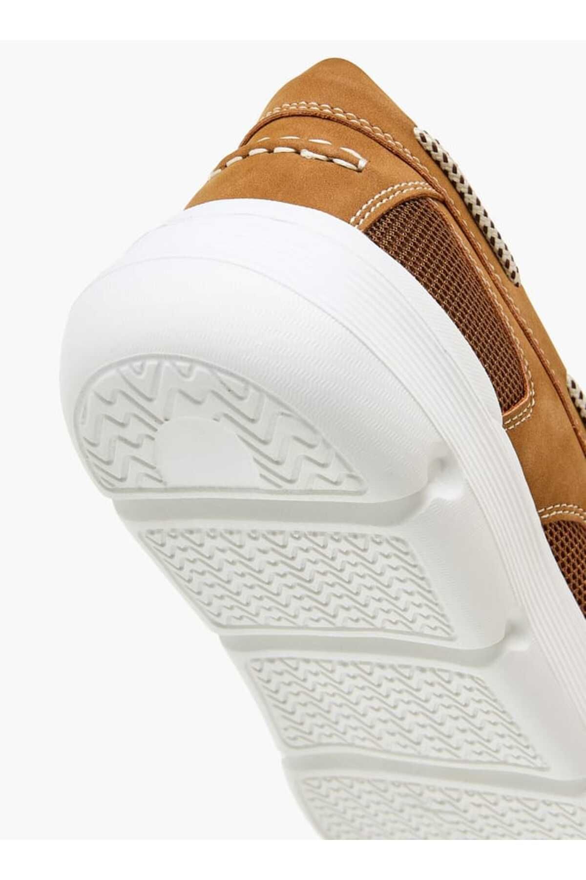 LBL by Shoexpress-LBL by Shoexpress Textured Slip-On Loafers 5