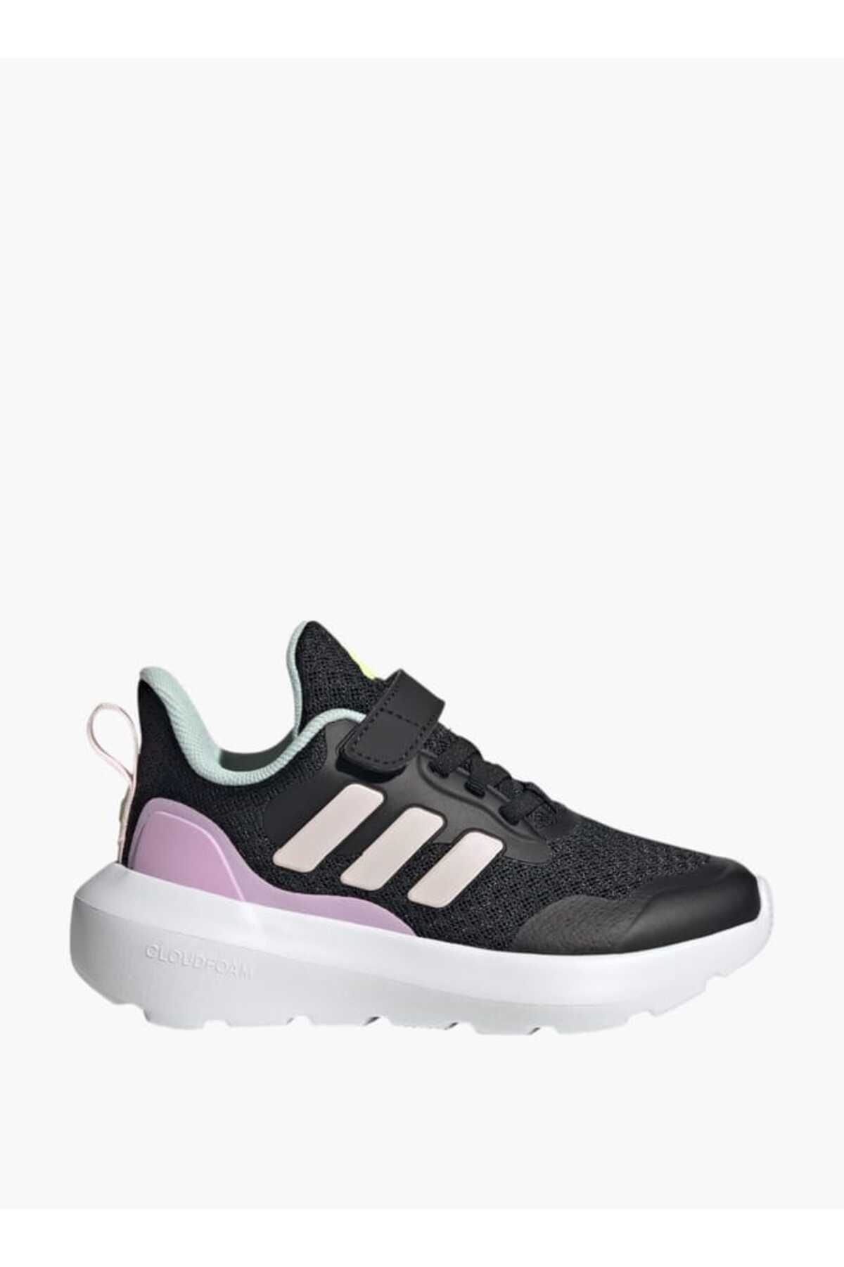 adidas-Girls' Colourblock Sports Shoes with Hook and Loop Closure - FortaRun 3 0 EL C 2