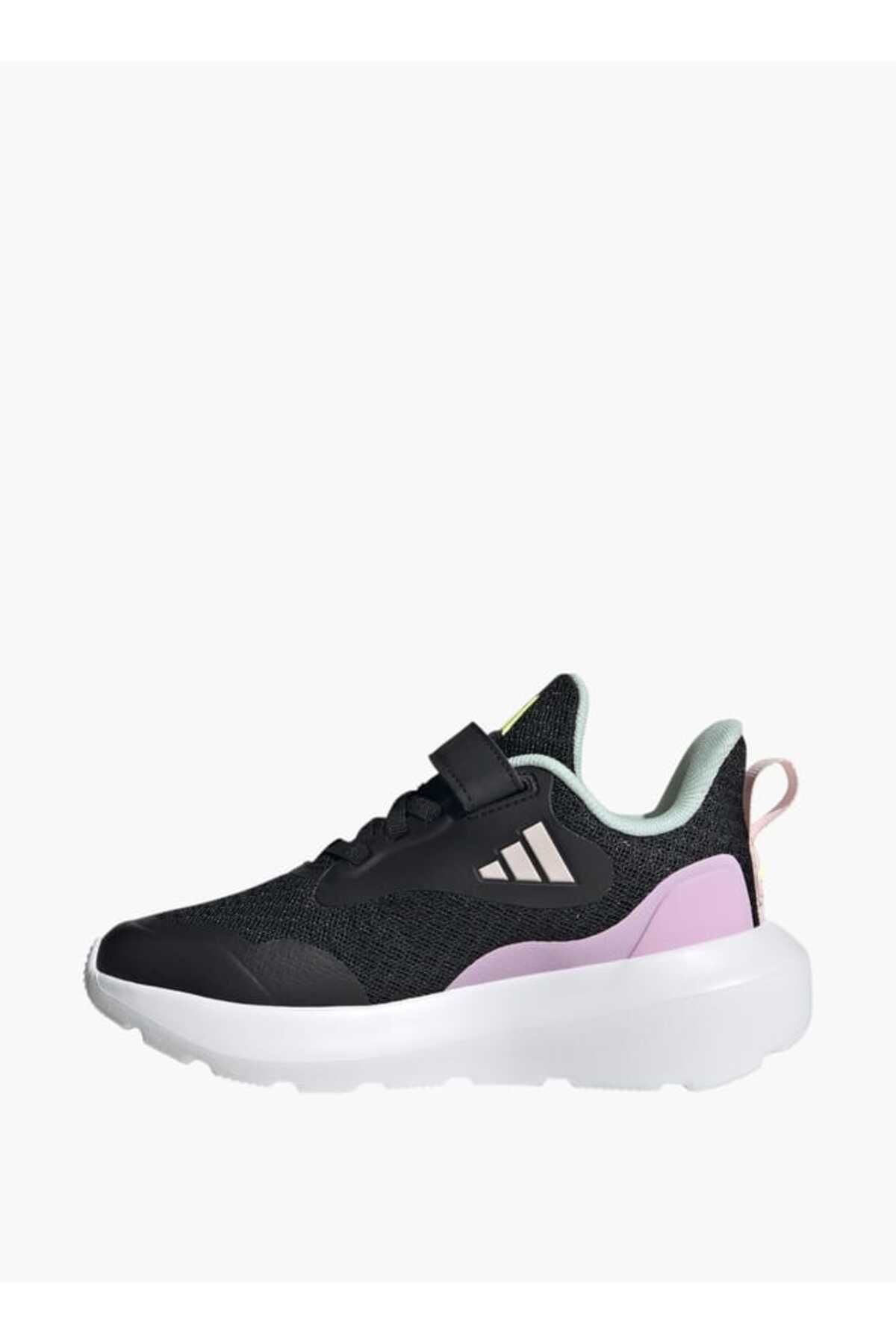 adidas-Girls' Colourblock Sports Shoes with Hook and Loop Closure - FortaRun 3 0 EL C 6