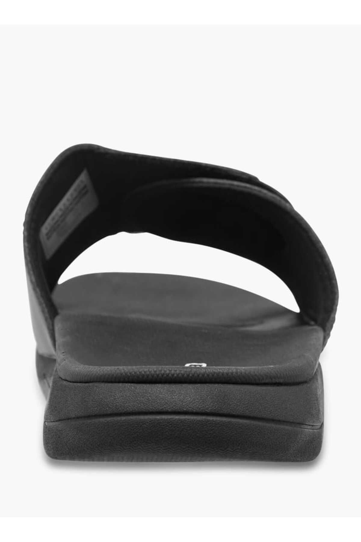 Kappa-Kappa Men's Logo Print Slides with Hook and Loop Closure 4
