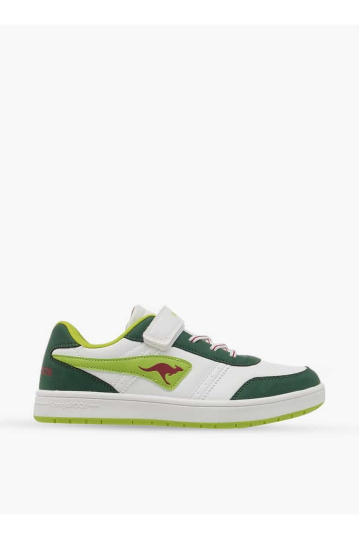 Kangaroos-KangaROOS Women's Logo Detail Sneakers with Hook and Loop Closure 3