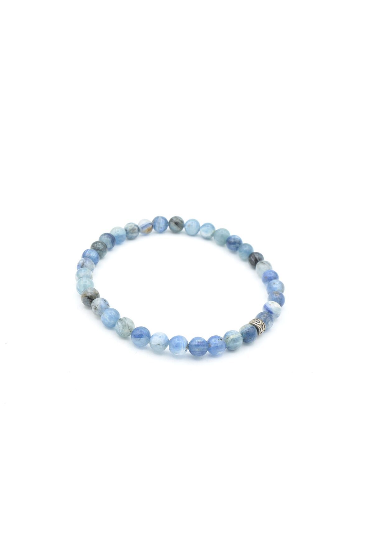 Murty99-Genuine Natural Blue Kyanite Stone Bracelet 6 mm 1