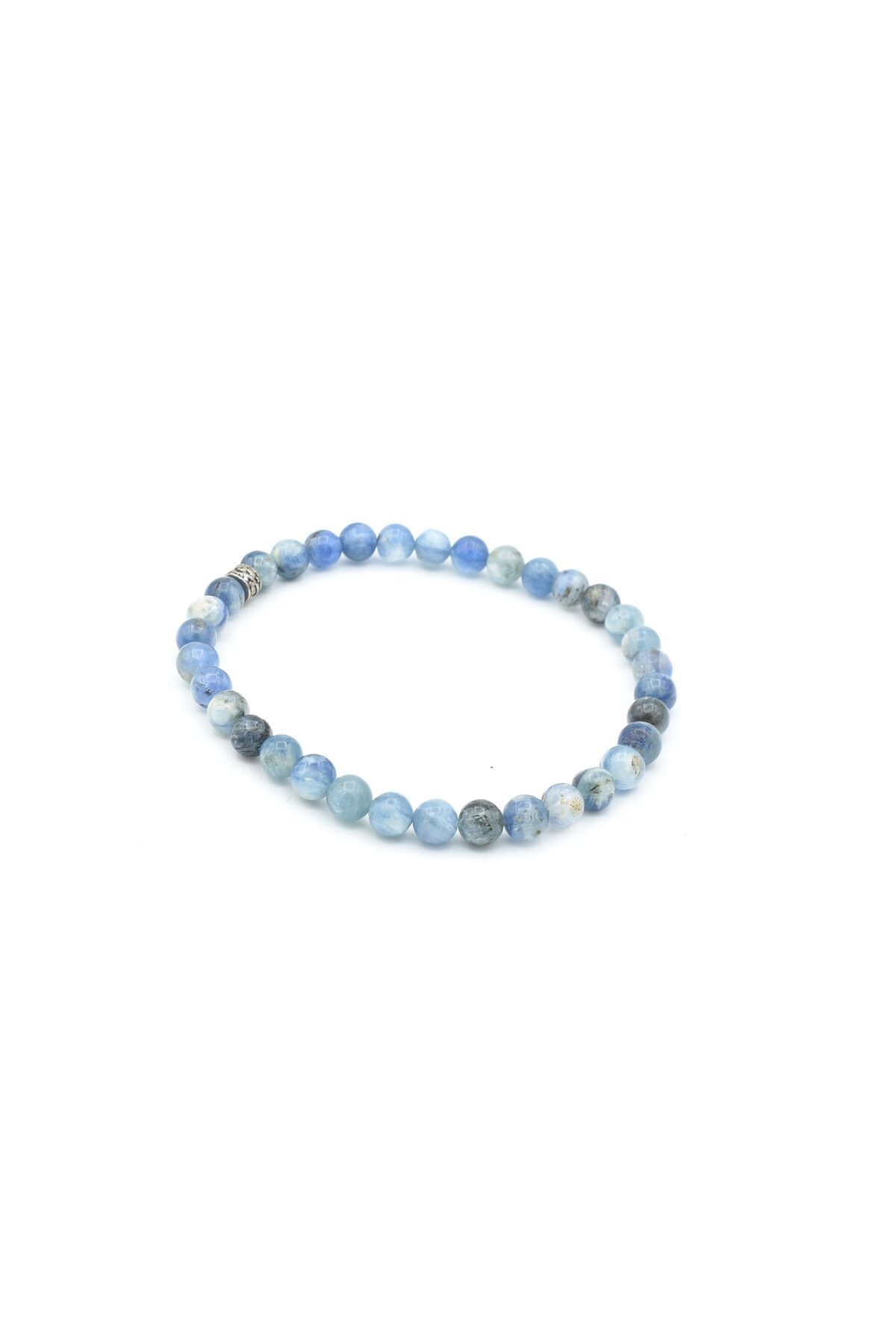 Murty99-Genuine Natural Blue Kyanite Stone Bracelet 6 mm 2