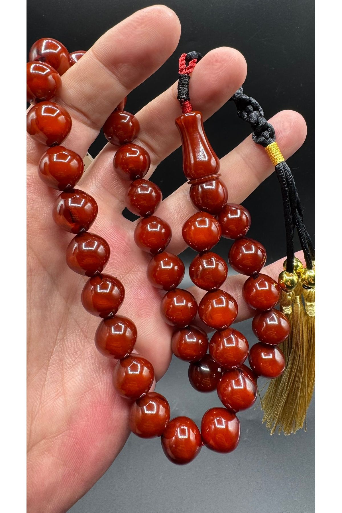 Ayakkabıhane-Ottoman Simile Apricot 70 Gr Faturan Firfirik Squeeze Amber Rosary Ahtes2532 2