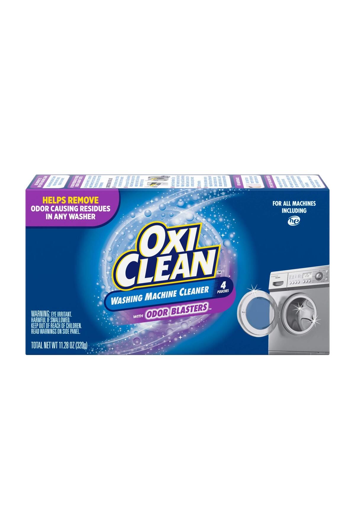 oxiclean-Washing Machine Cleaner with Odor Blasters, 4 Count 2