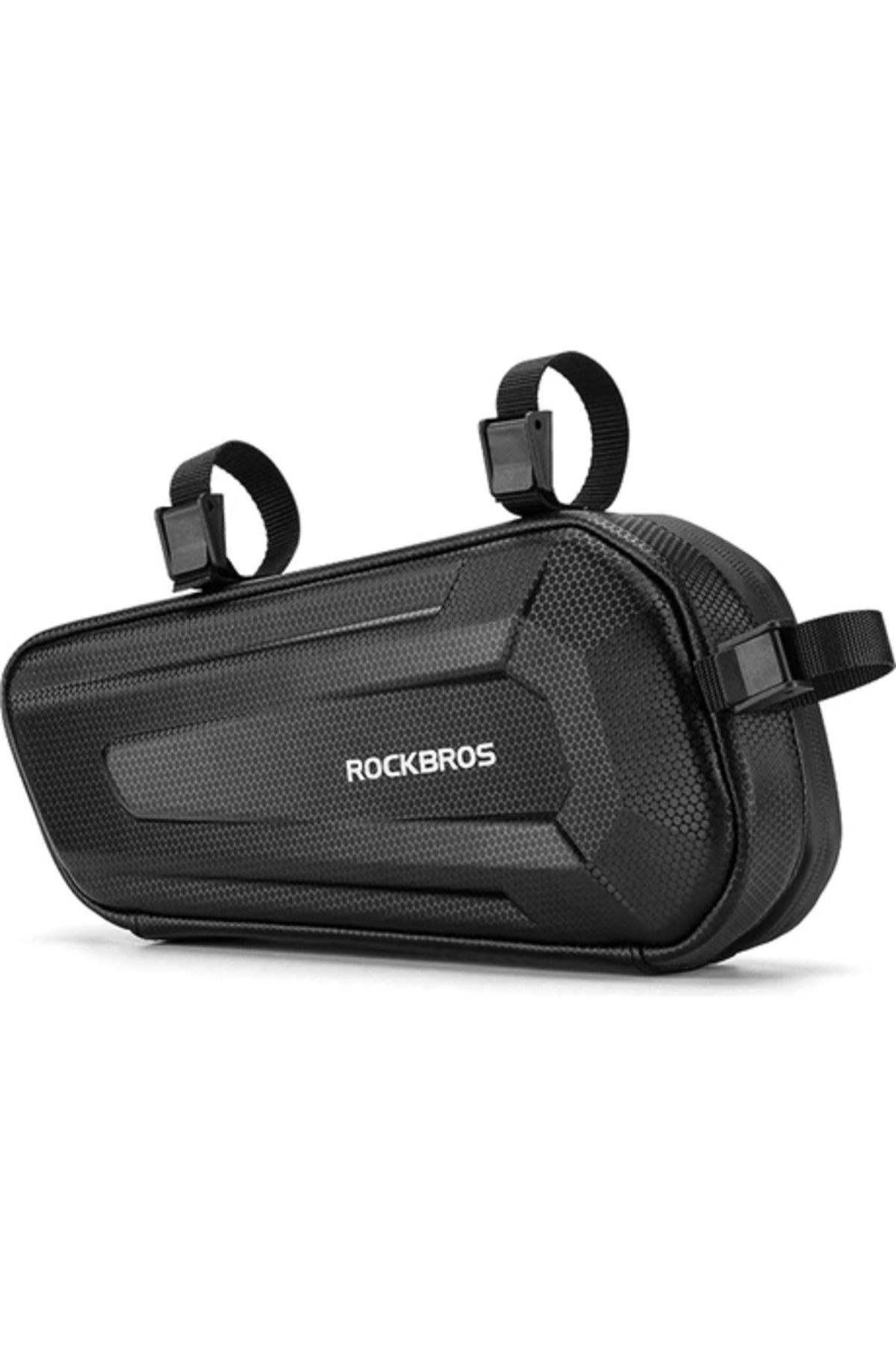 Obay Rockbros Motosiklet Su Geçirmez Büyük Kapasiteli Çanta - Siyah