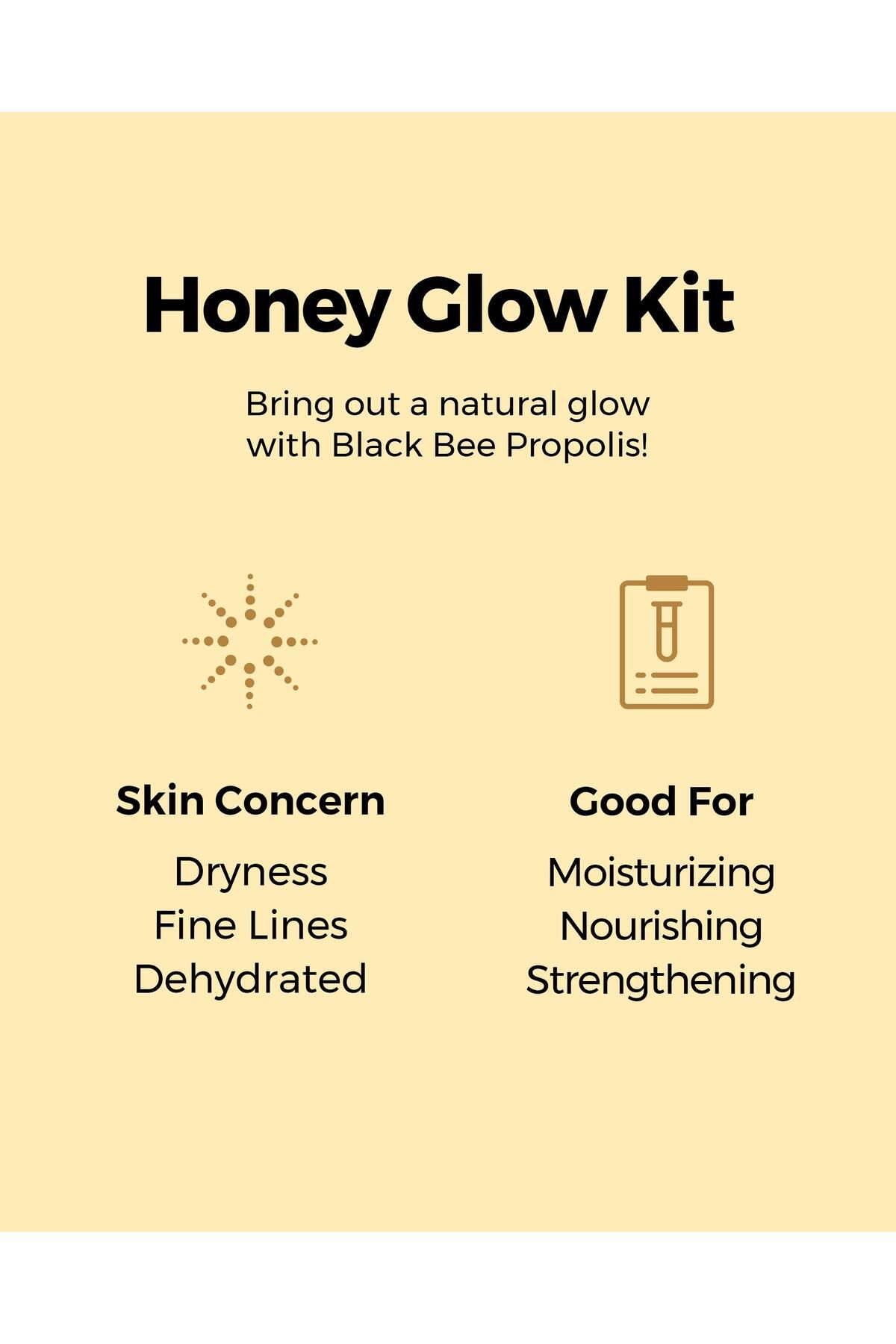 Cosrx-Honey Glow Kit: Korean Skin Care Set with Propolis Toner, Serum, Cream, Travel Size 4