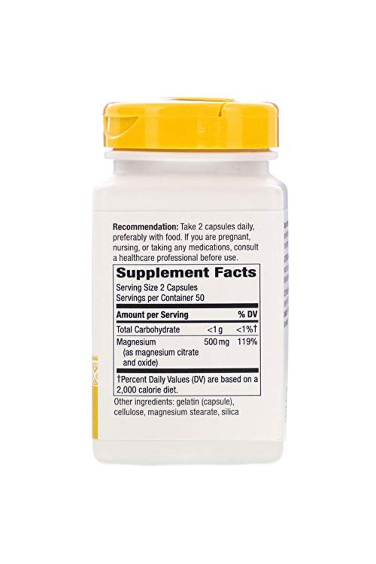 Nature's Way-Magnesium Complex, 100 Capsules, Pack of 2 2