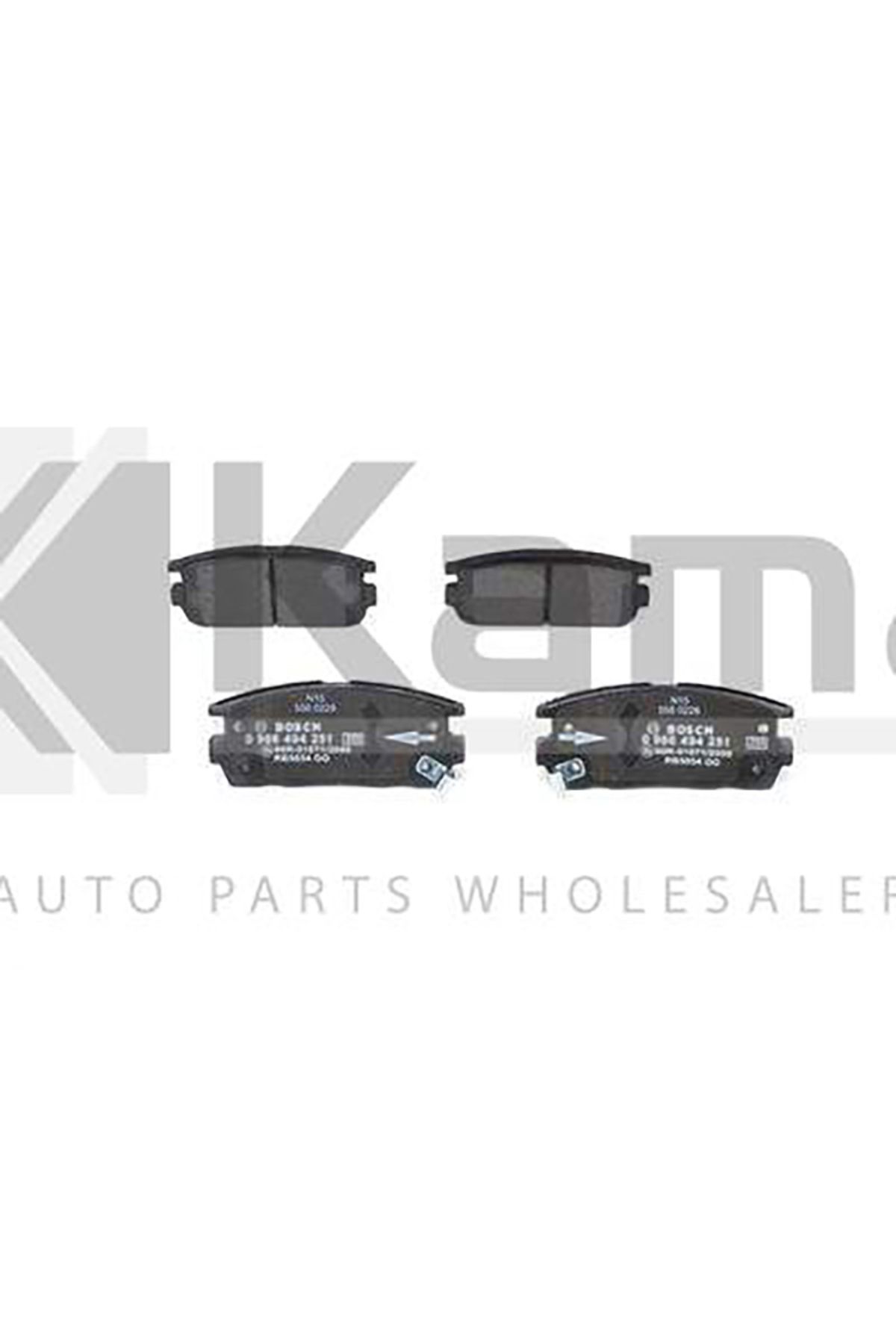 Bosch 96626076 FREN BALATASI ARKA CHEVROLET CAPTIVA C100-C140 07-14 / OPEL ANTARA 07-