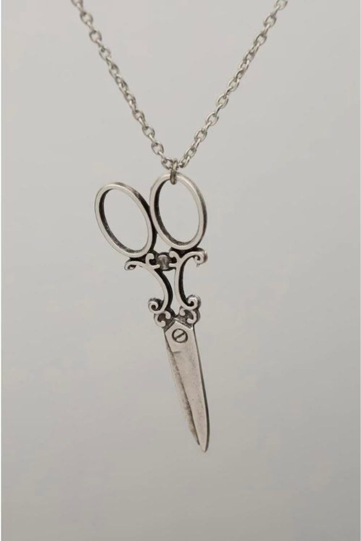 Herşey Nota-Scissors Tailor Hairdresser Unisex Unisex Necklace Fashionist Tailor Scissors Necklace Jewelry Accessory 1