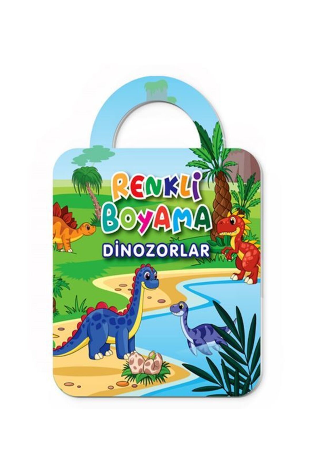 Destek Yayınları Renkli Boyama Dinozorlar