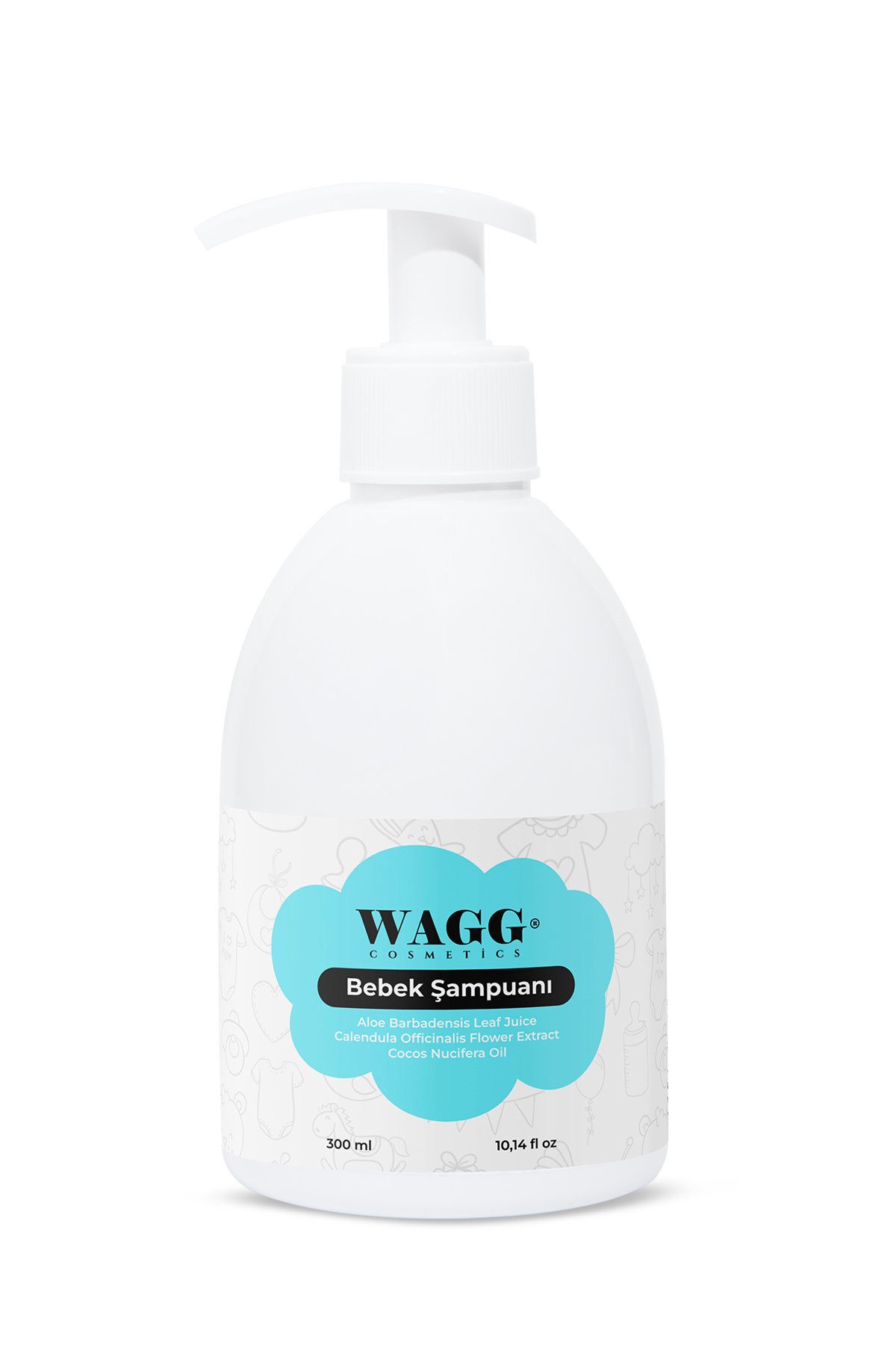 WAGG Cosmetics Organik Göz yakmayan Bebek Saç şampuanı 300ML fotoğrafı 6 (önizleme)