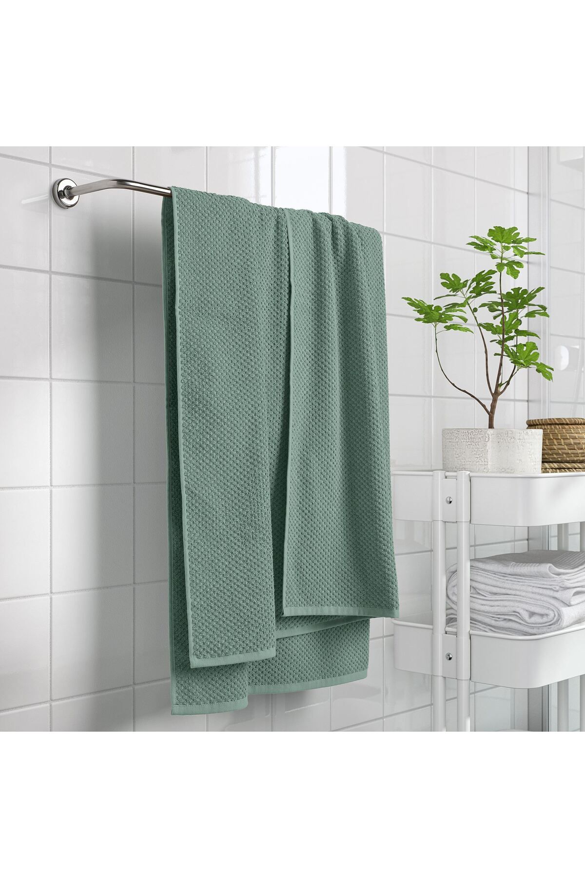 IKEA-Gulvial 
 Bath Towel, Turquoise, 100X150 cm 3