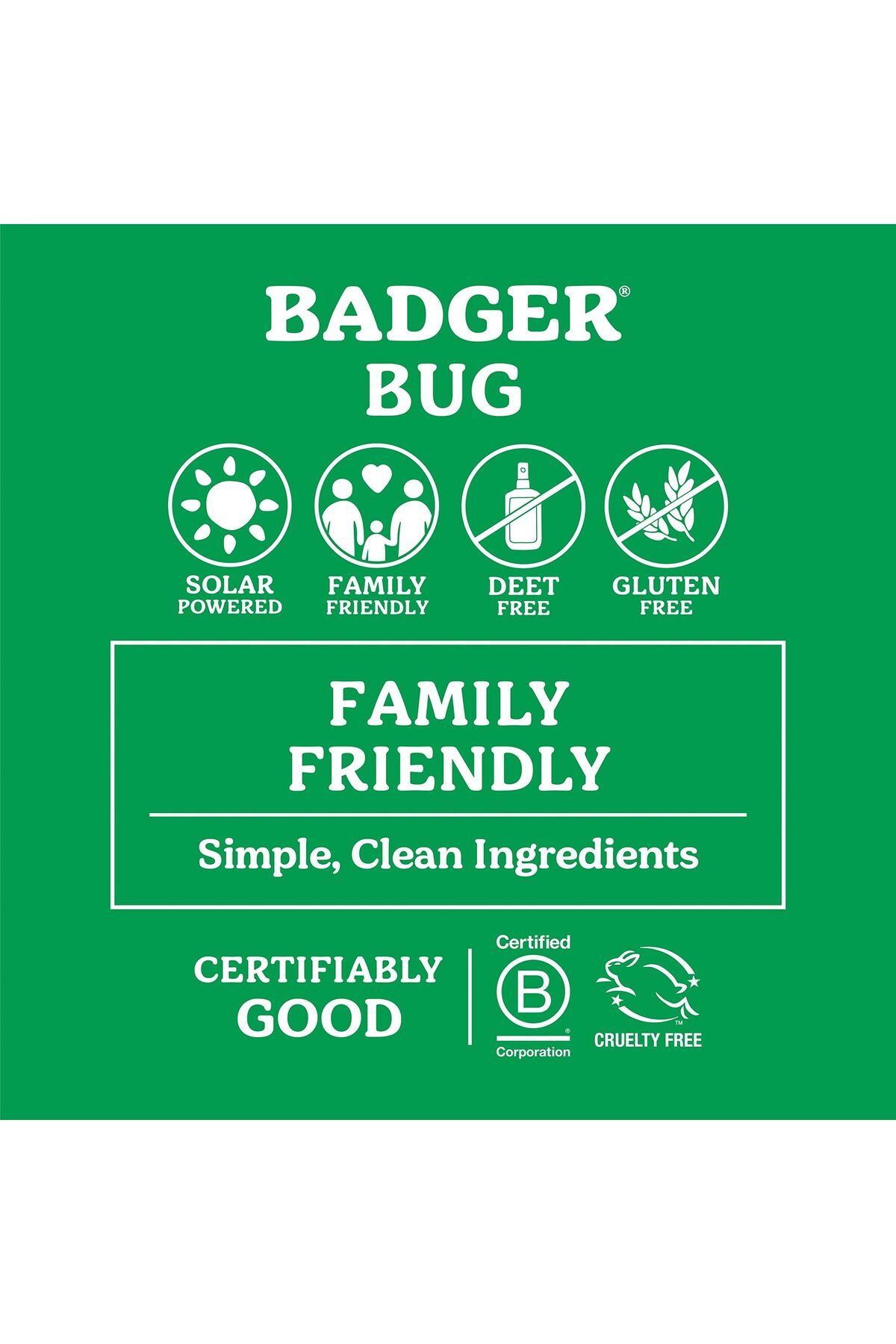 Badger-All Natural Mosquito Repellent w/Organic Oils, Deet-Free Vegan Bug Spray, 4 fl oz 4