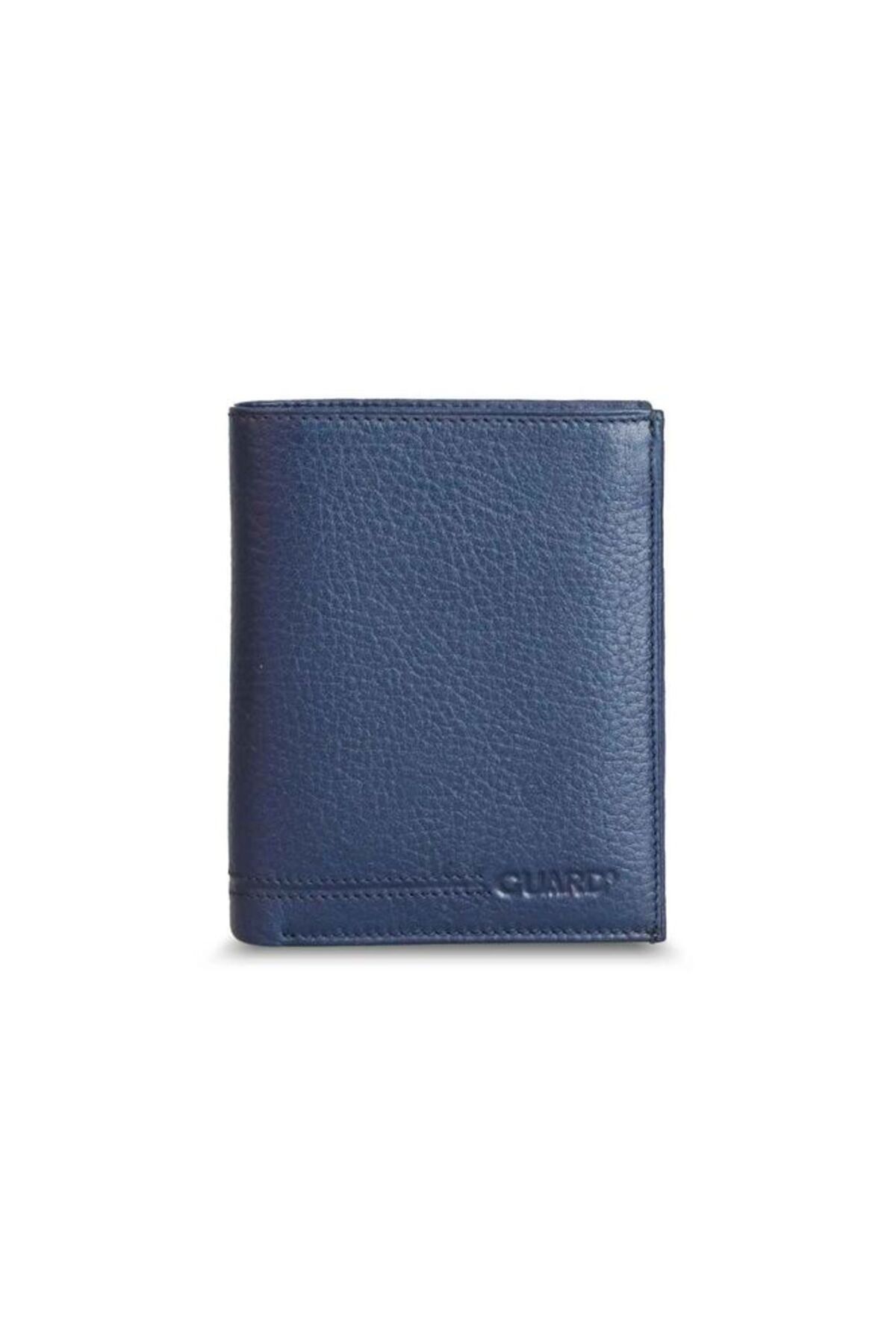 GUARD-Vertical Leather Men's Wallet with Compartments - Genuine Color 1