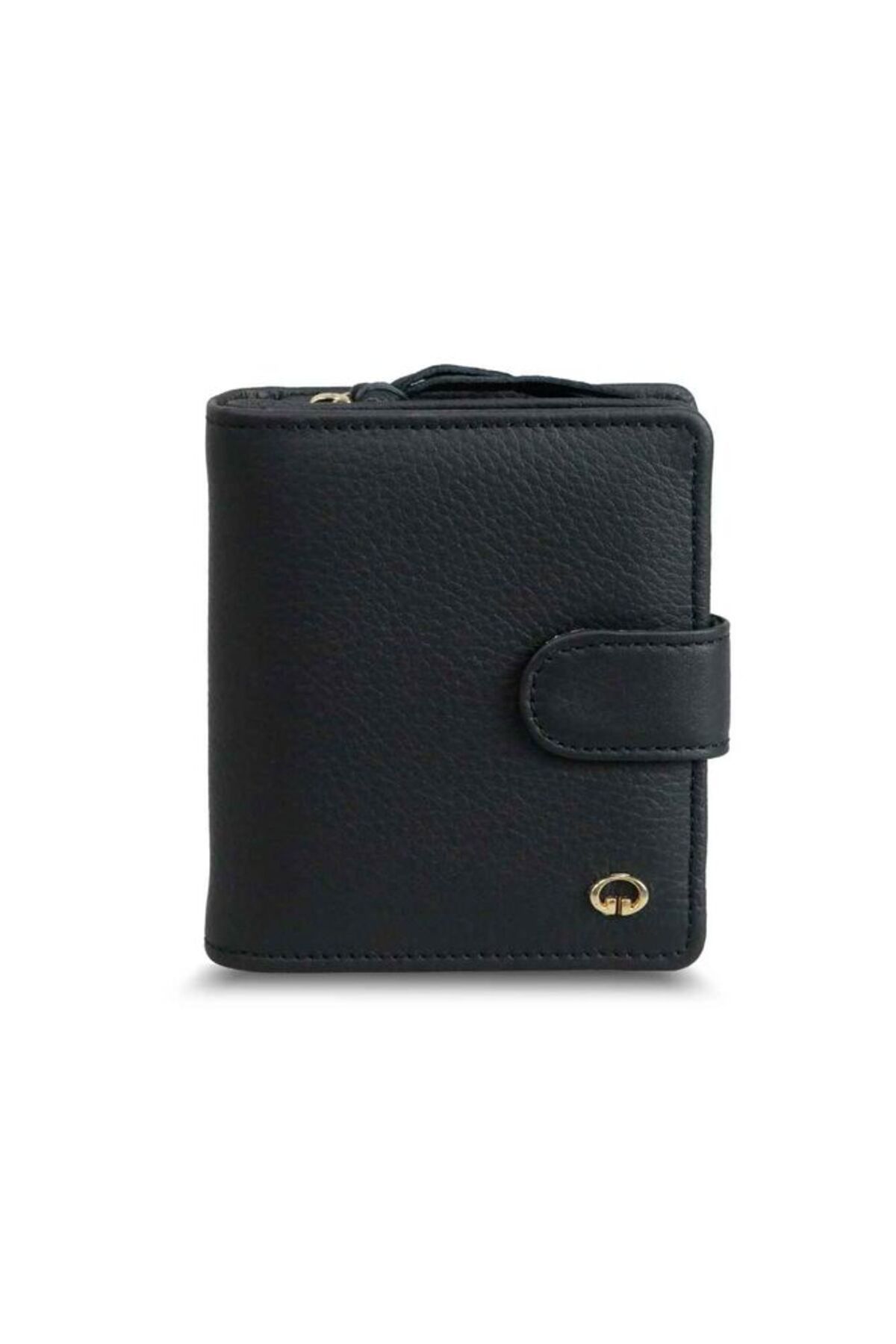 GUARD-Black Multi-Compartment Stylish Genuine Leather Women's Wallet P2266 1