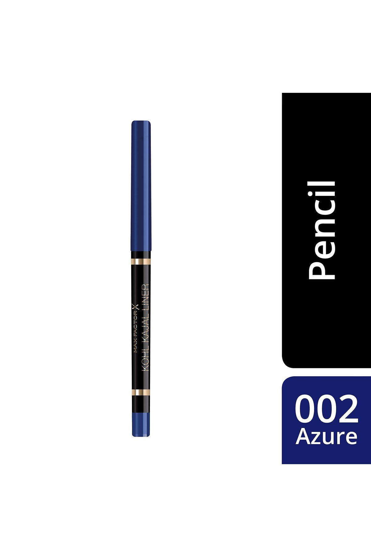 Max Factor-Kohl Kajal Liner Automatic Pencil - 002 Azure Women Eyeliner 0.01 oz 3