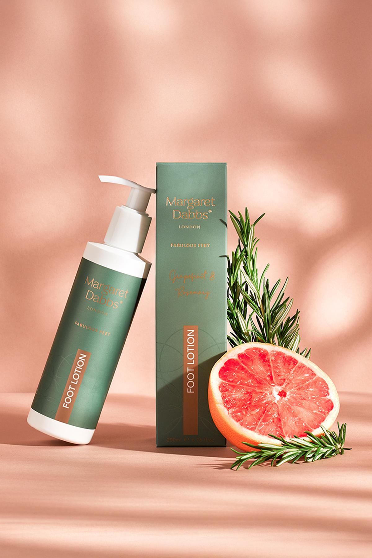 Intensive Hydrating Foot Lotion - Grapefruit & Rosemary Scent - Yoğun Nemlendirici Ayak Losyonu - 20 — DAB100W-200-EDT — تصویر 2 از 3
