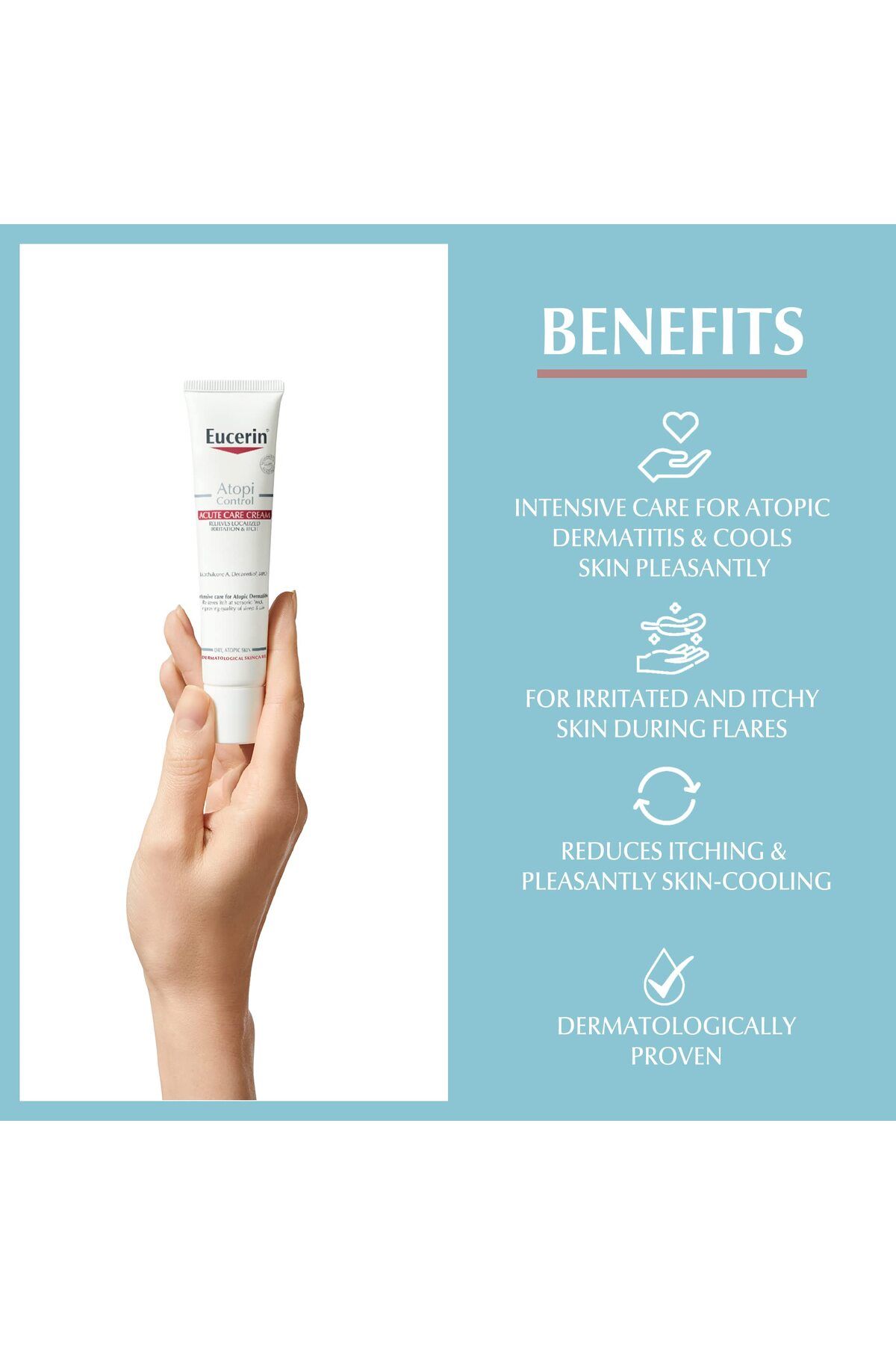 Eucerin-AtopiControl Intensive Calming Cream 40ml by Eucerin 3