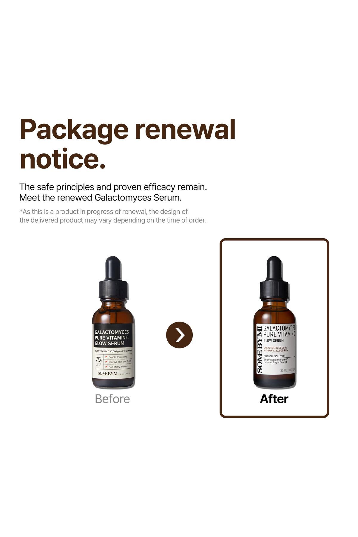 Some By Mi-Galactomyces Pure Vitamin C Glow Serum - Old Style that No longer Produced from 2023 2