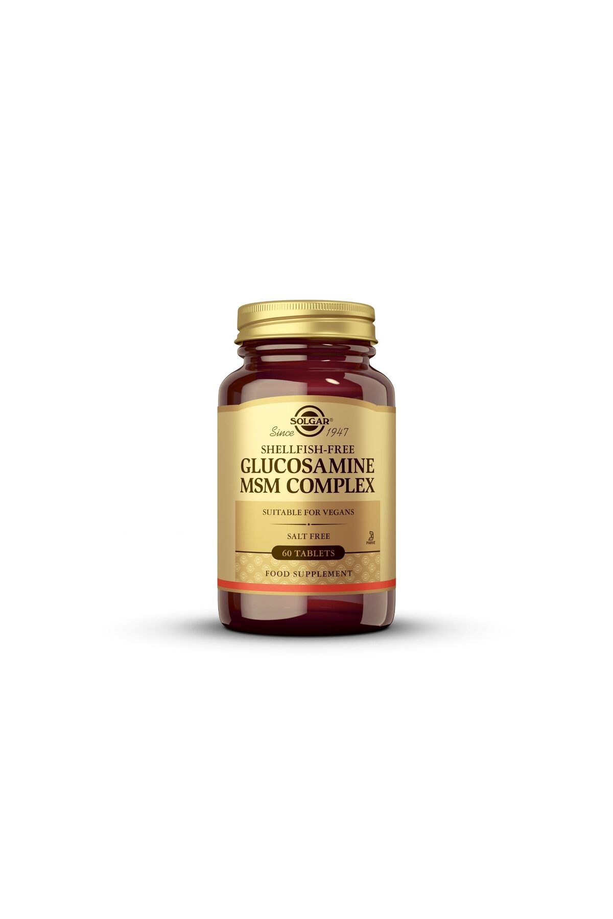 Solgar-Solgar Triple Strength Glucosamine Chondroitin MSM, 60 Tabs - Joint Health, Shellfish-Free 1