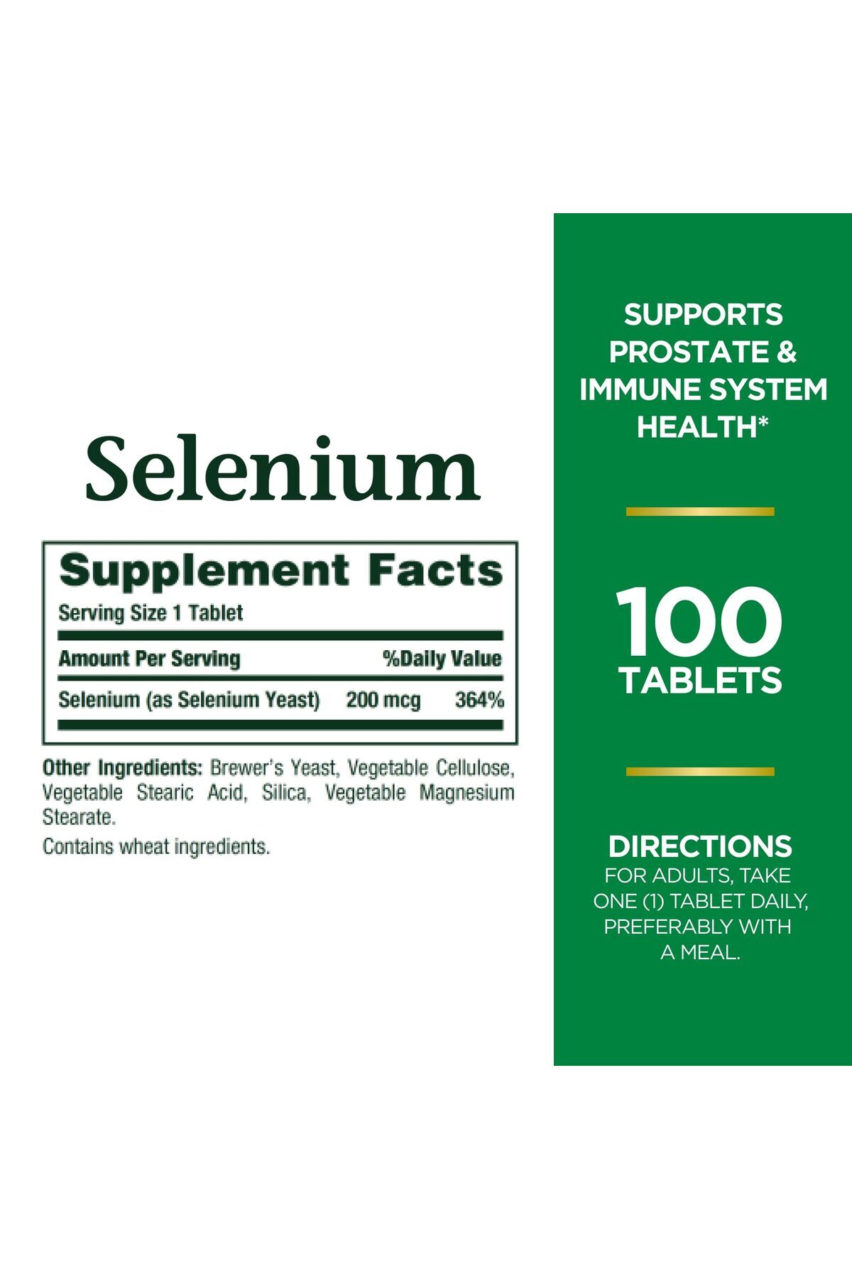 Nature's Bounty-Selenium, Supports Prostate and Immune System Health, 200 mcg, 100 Tablets 2