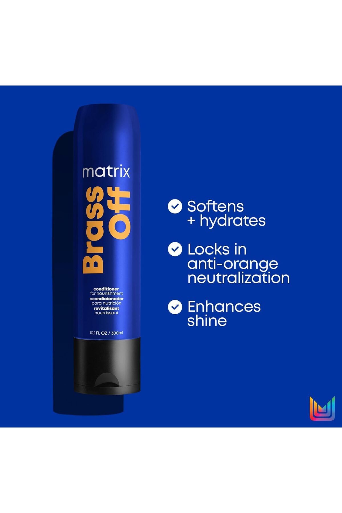 Matrix-Brass Off Nourishing Leave-In Conditioner | Tones Brassiness | Repairs Dry, Damaged Hair 4