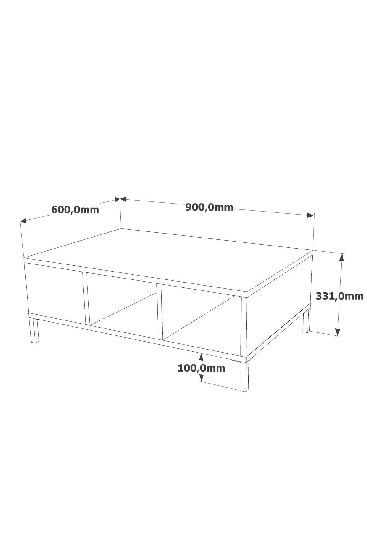 Home Canvas-Royal Coffee Table Pine and Grey 5