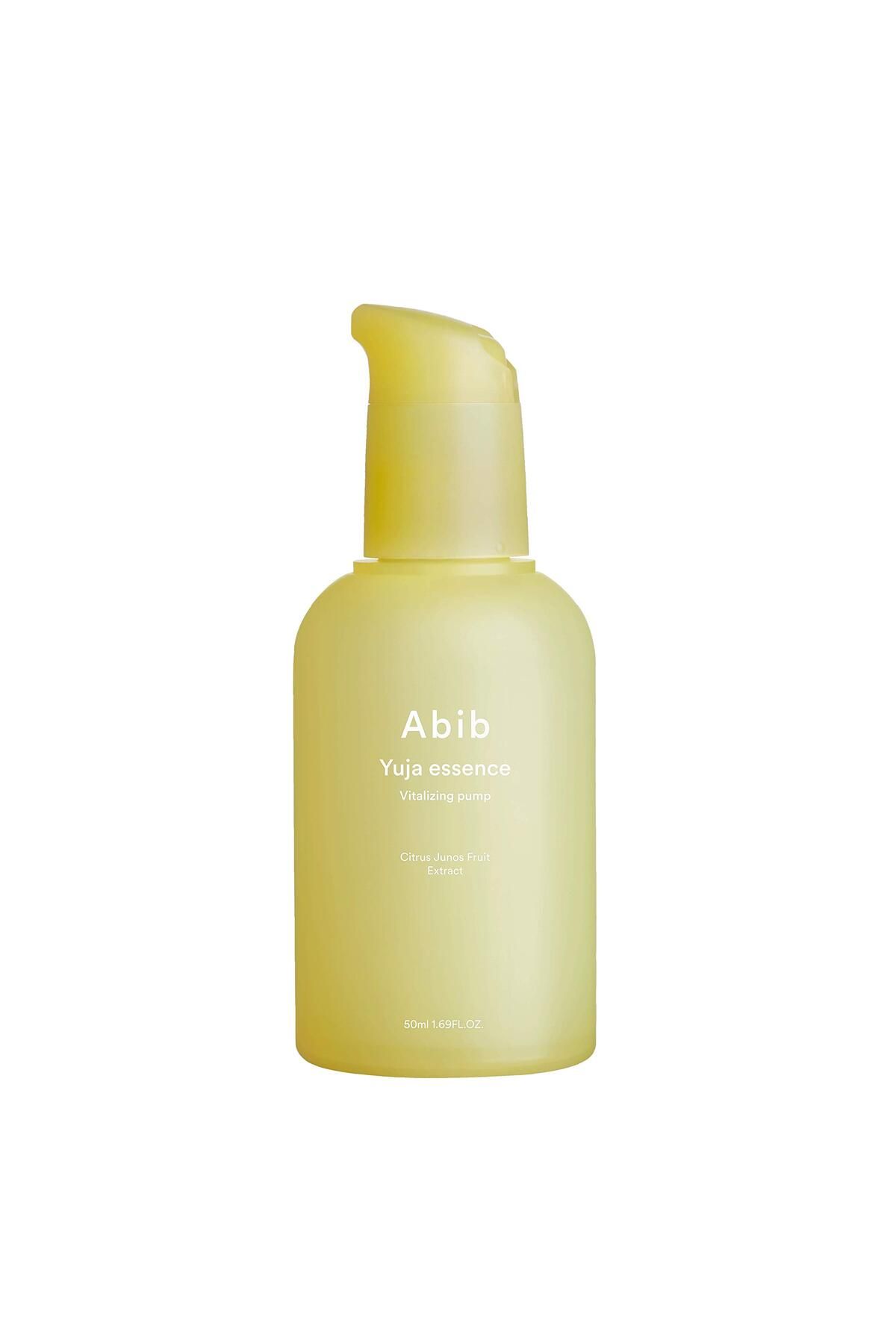 Abib-Yuja Essence Vitalizing Pump 50ml - Vitamin C Essence for Blemish & Redness Care 1