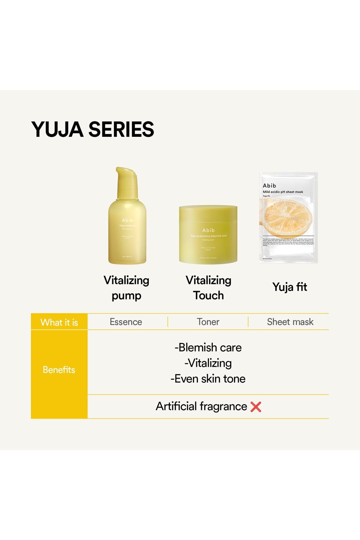 Abib-Yuja Essence Vitalizing Pump 50ml - Vitamin C Essence for Blemish & Redness Care 8