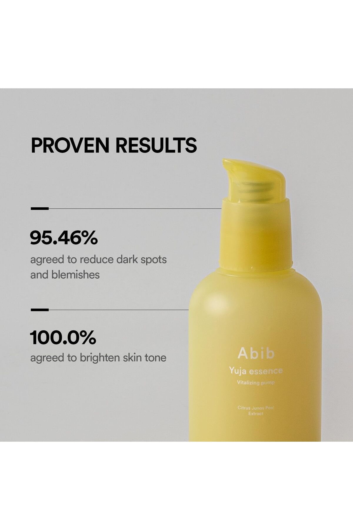 Abib-Yuja Essence Vitalizing Pump 50ml - Vitamin C Essence for Blemish & Redness Care 7