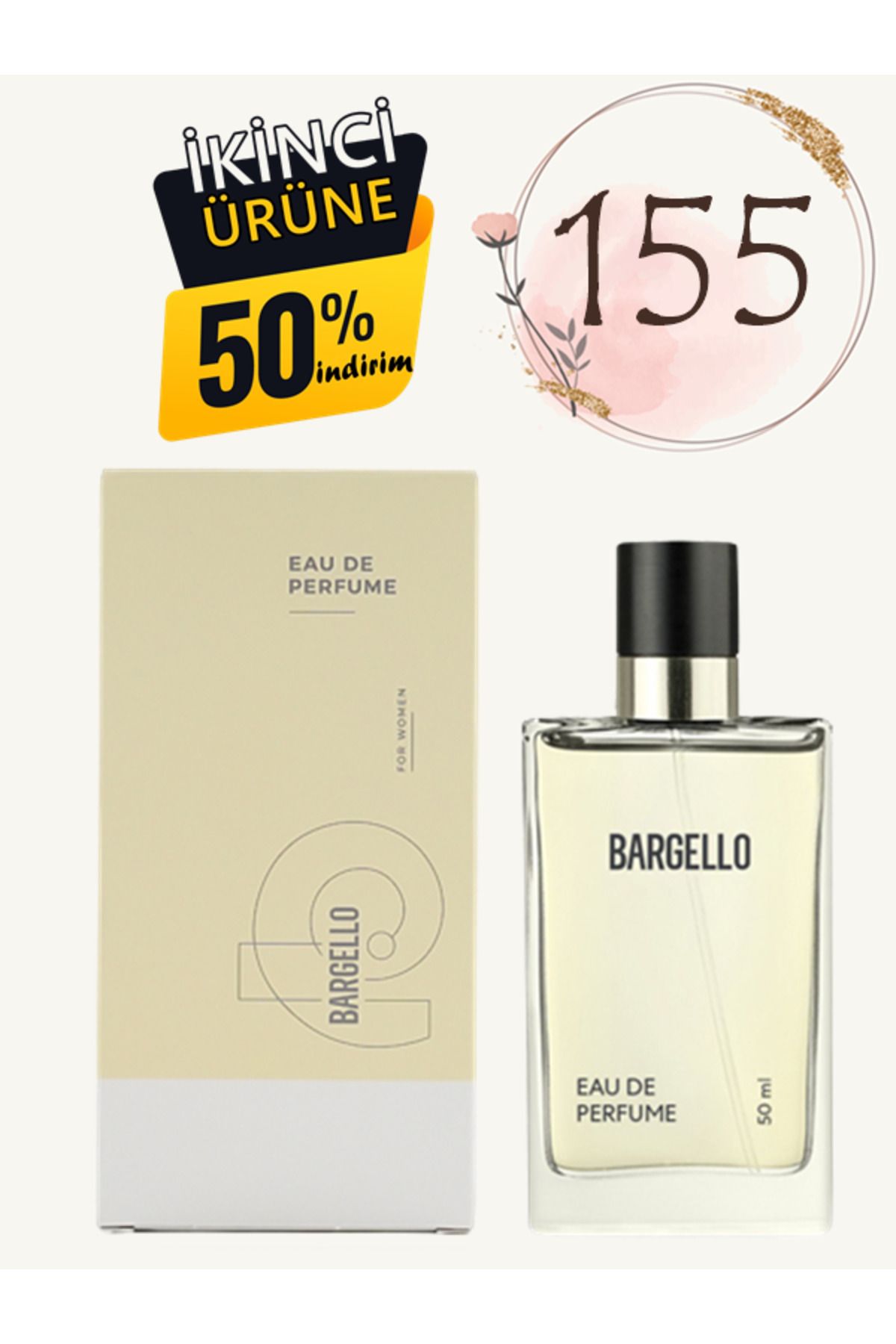 عطر زنانه 155 FLORAL 50 ML EDP 8691841304649 Bargello