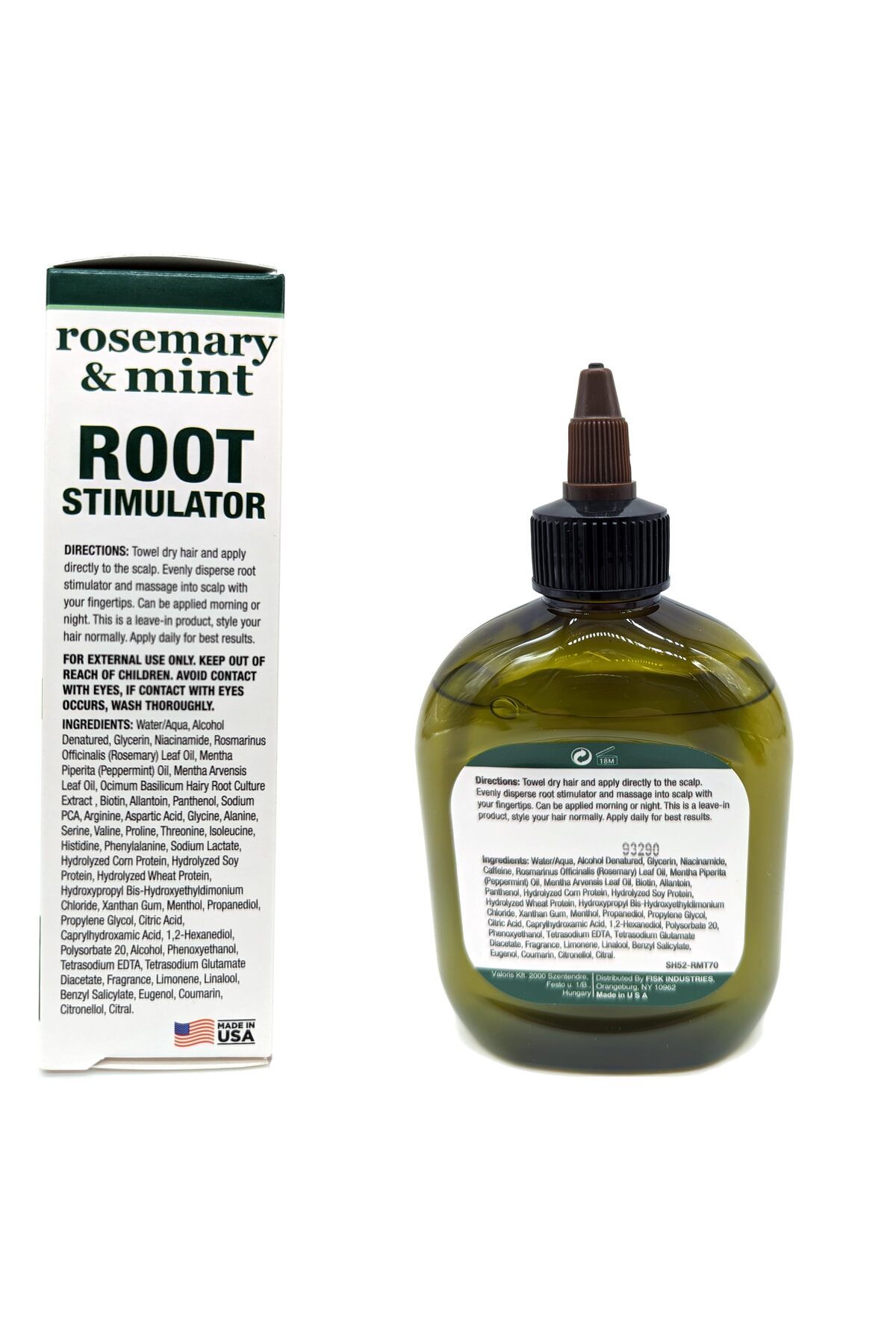 Difeel-Rosemary Mint Root Stimulator Oil with Biotin, 7.1 oz - Hair Growth Scalp Treatment 7
