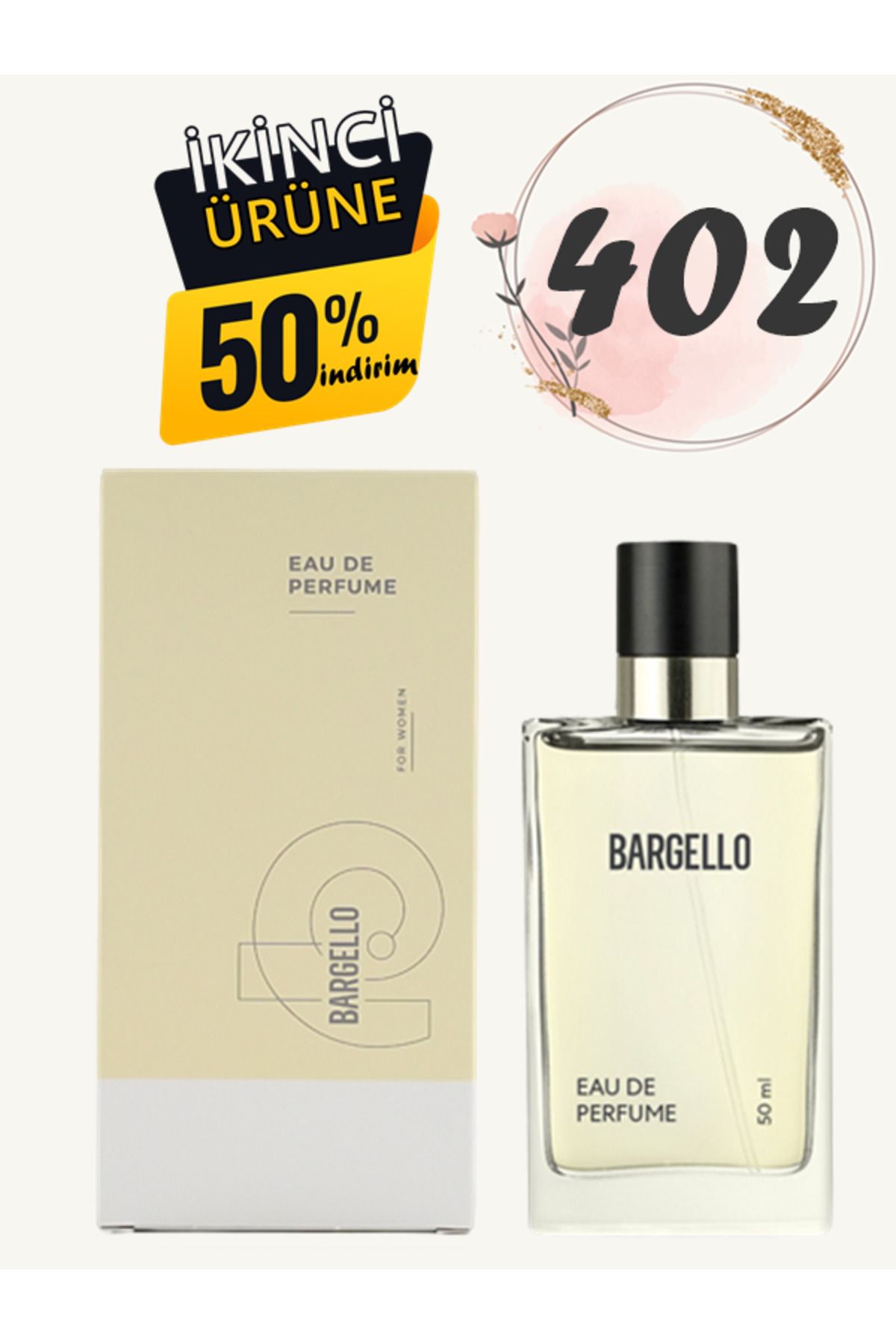 عطر زنانه 402 FLORAL 50 ML EDP 8691841304728 Bargello