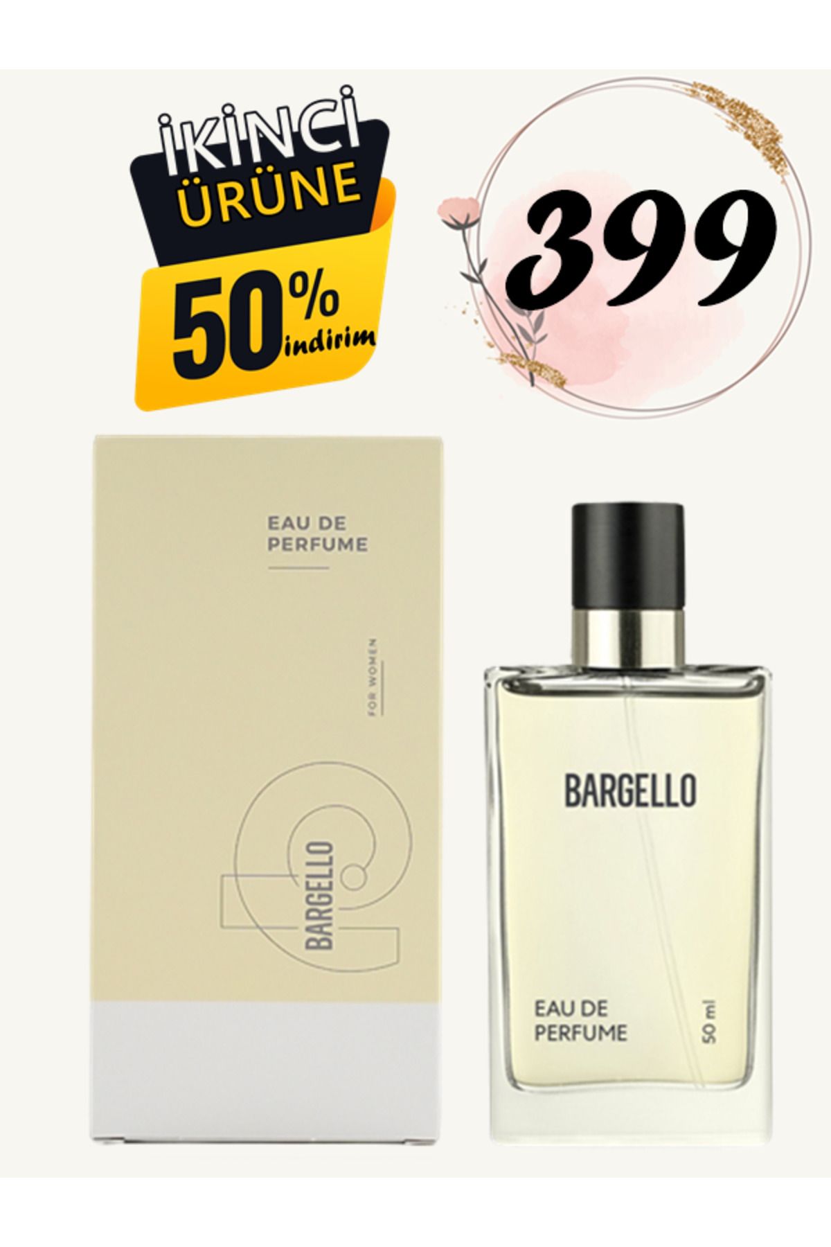 عطر زنانه 399 ORIENTAL 50 ML EDP Bargello