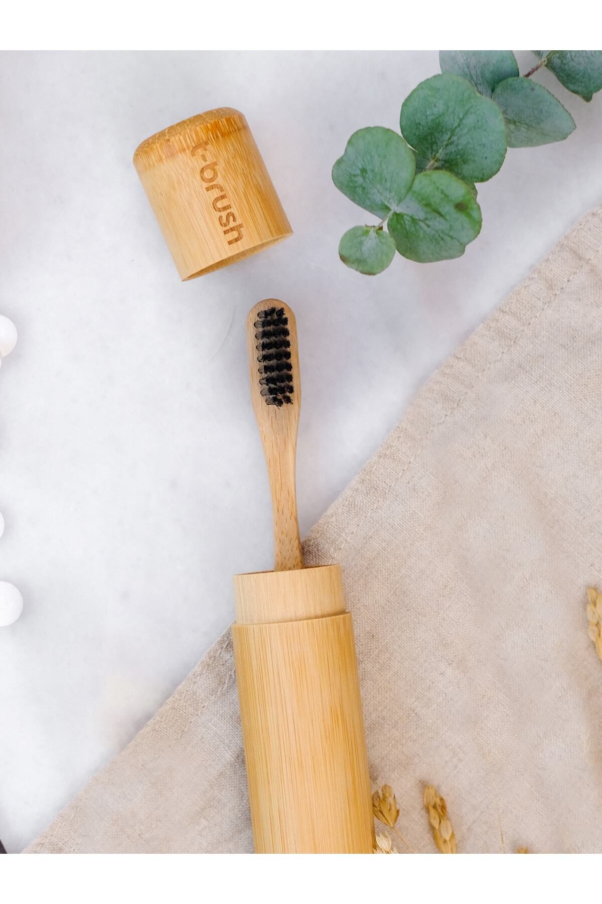 TBRUSH-T-brush Bamboo Toothbrush Storage Container 3