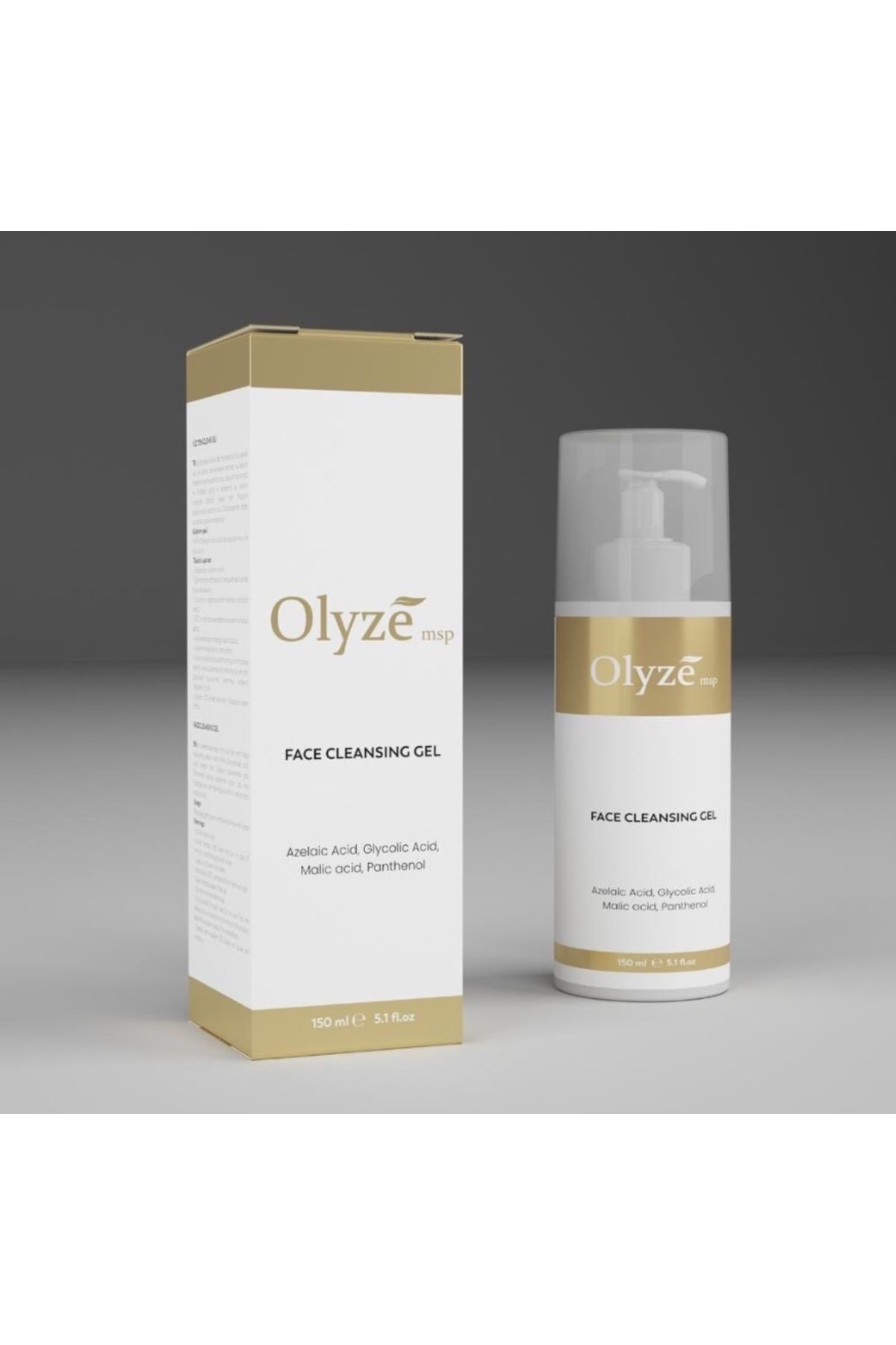 Olyze MSP Face Cleaning Gel Yüz Yıkama Jeli 150 ml Ürün PROF. DR. ÖMER ÖZKAN