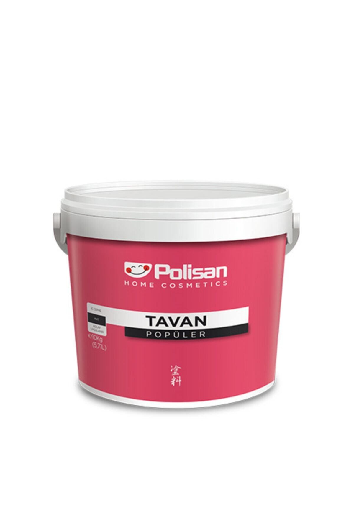 Polisan Popüler Tavan Boyası 17,5 Kg (kapatma Gücü Ve Beyazlığı Yüksek Mat Tavan Boyası)