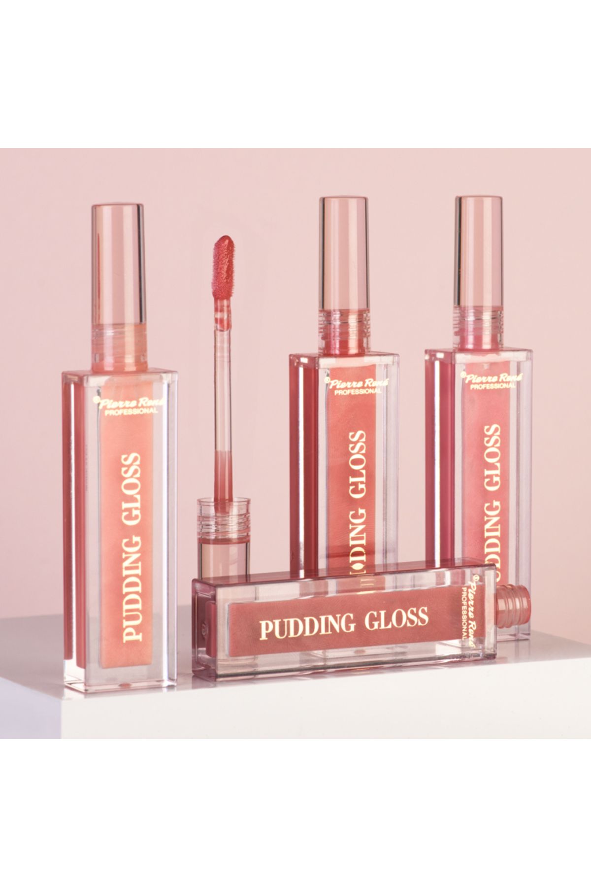 Pierre Rene-Pudding Lip Gloss 04 - Nourishing Lip Gloss 5