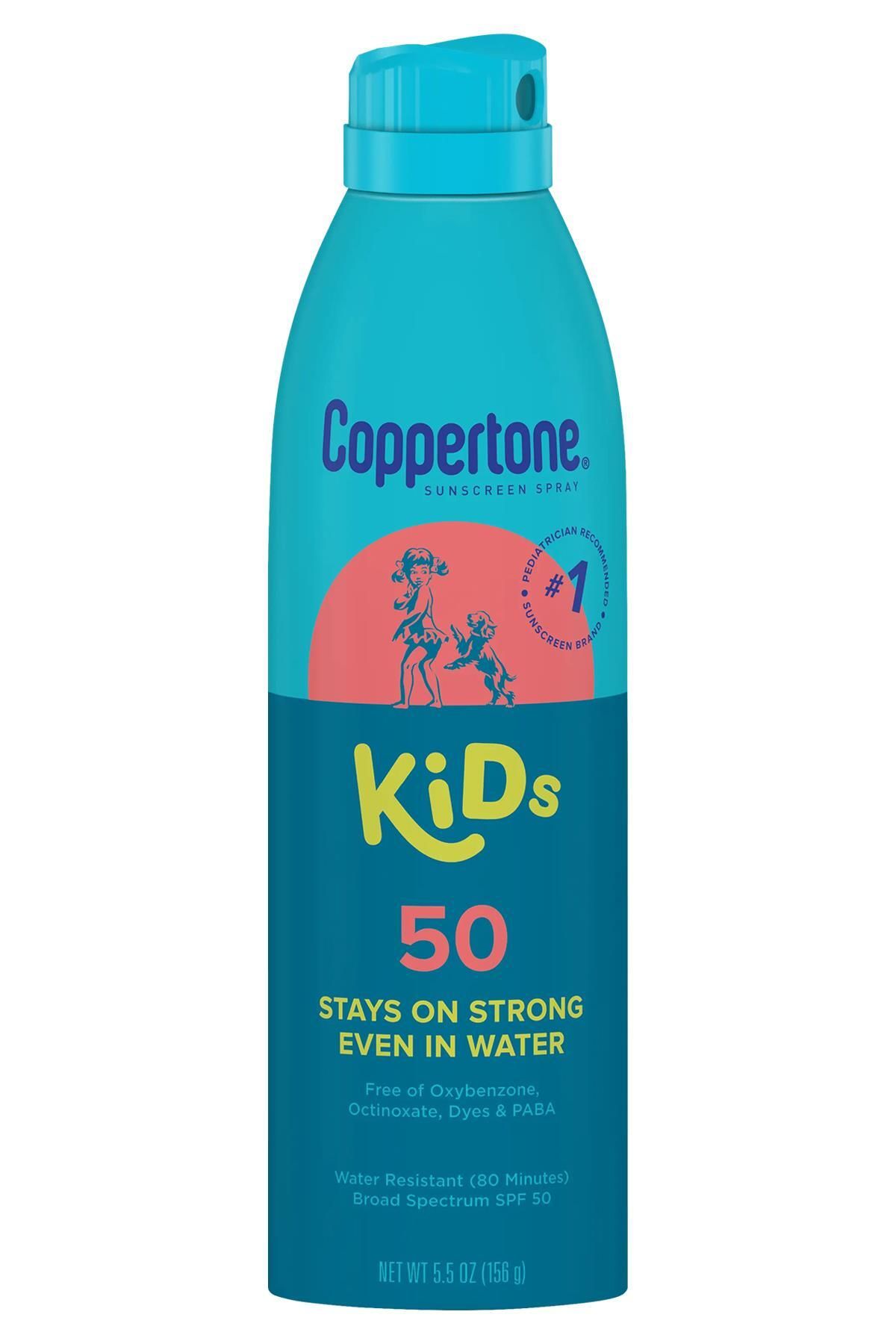 Coppertone Kids SPF50 Çocuklar İçin Güneş Spreyi 156GR