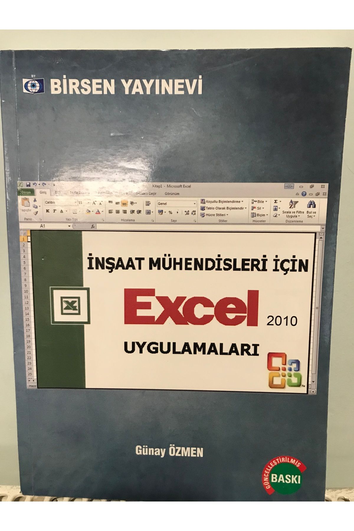 Birsen Yayınevi İnşaat Mühendisleri İçin Excel Uygulamaları / Günay Özmen